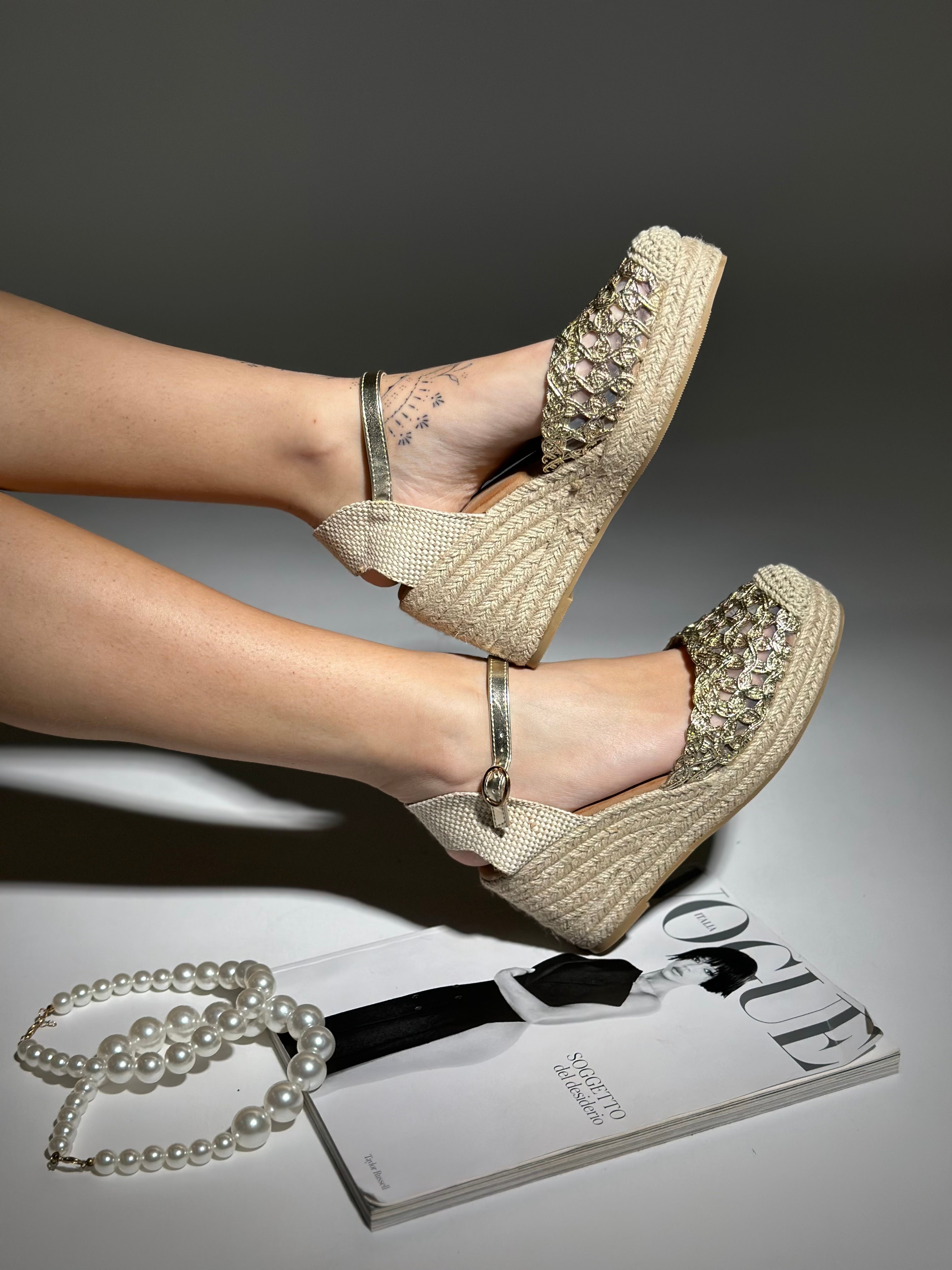 Espadrillas A359 GOLD