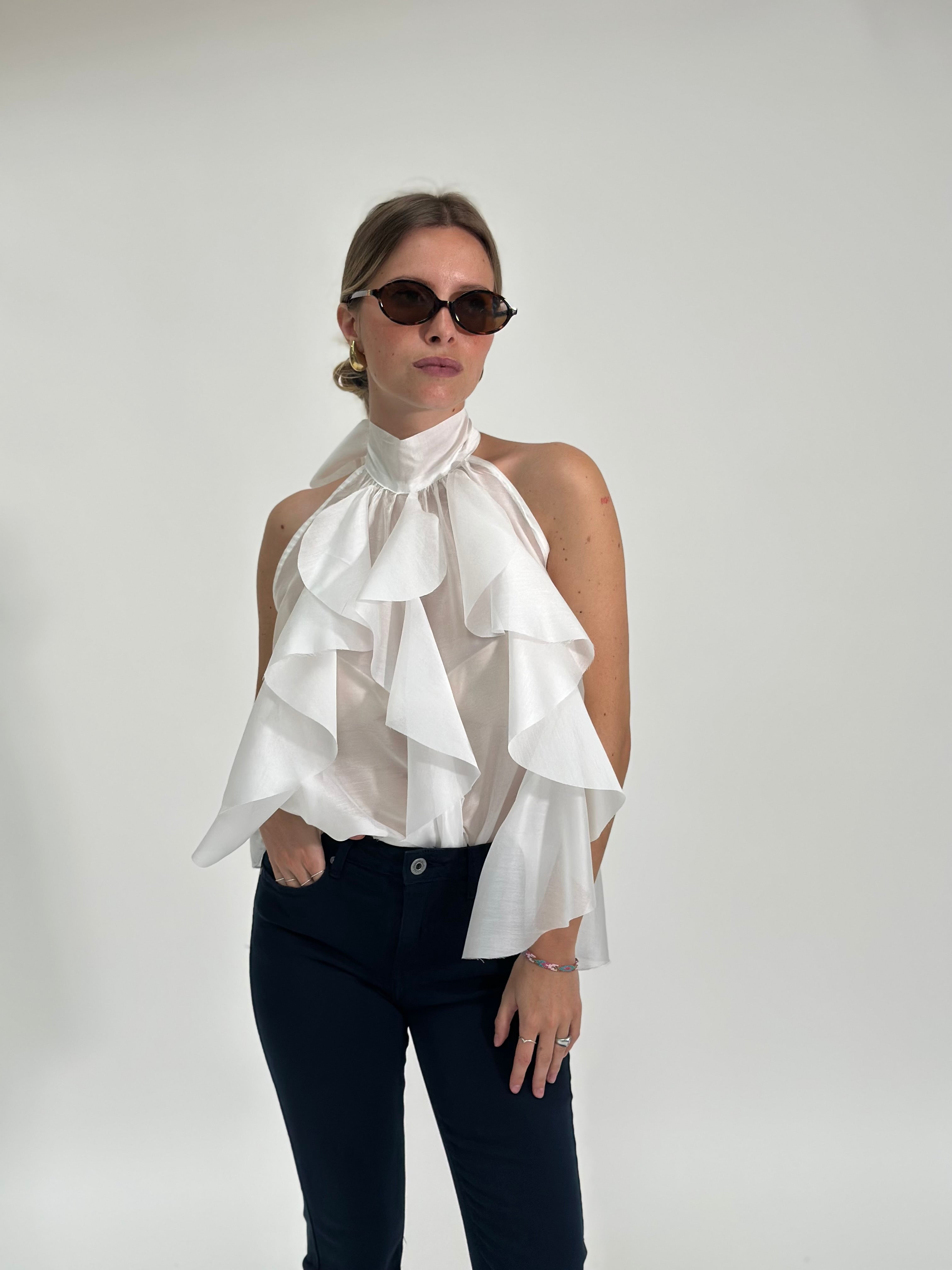 Top rouge 4529 BIANCO