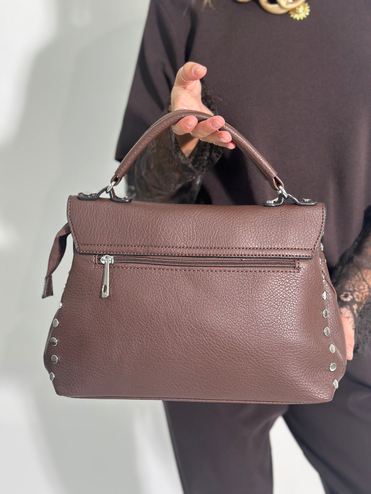 Borsa metal 2162 COFFEE