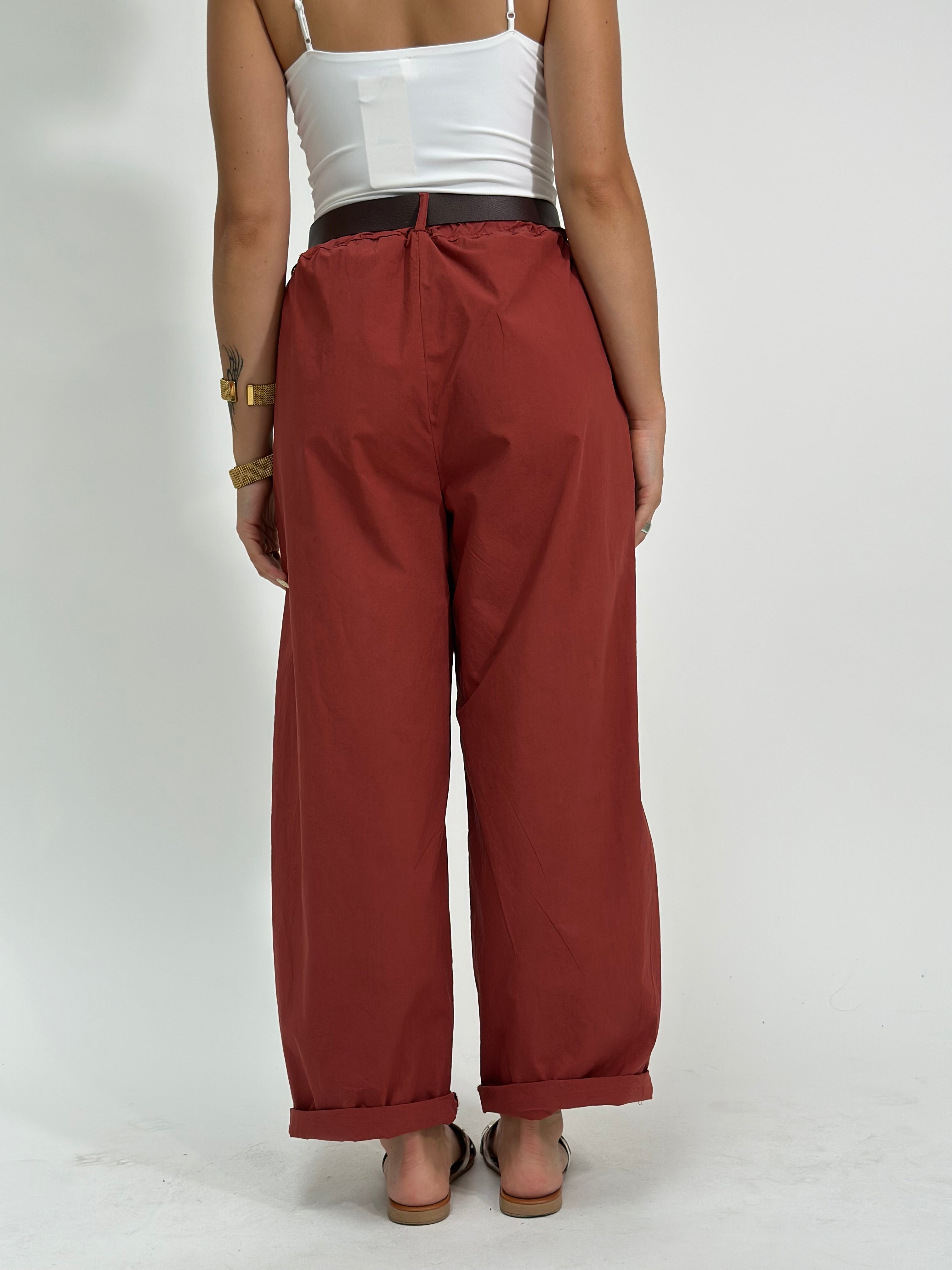 Pantalone baloon 1560 MATTONE