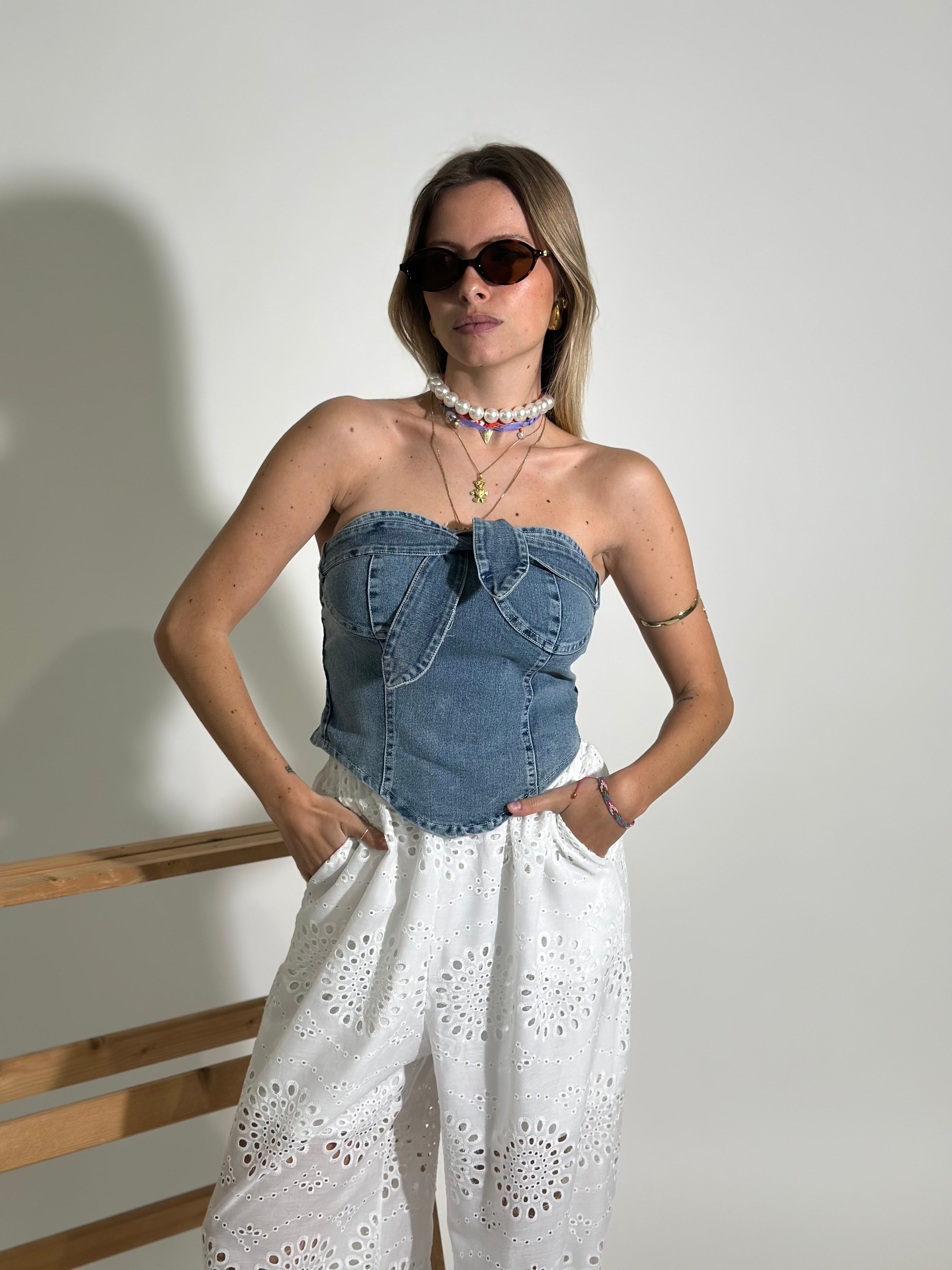 Top denim 9622