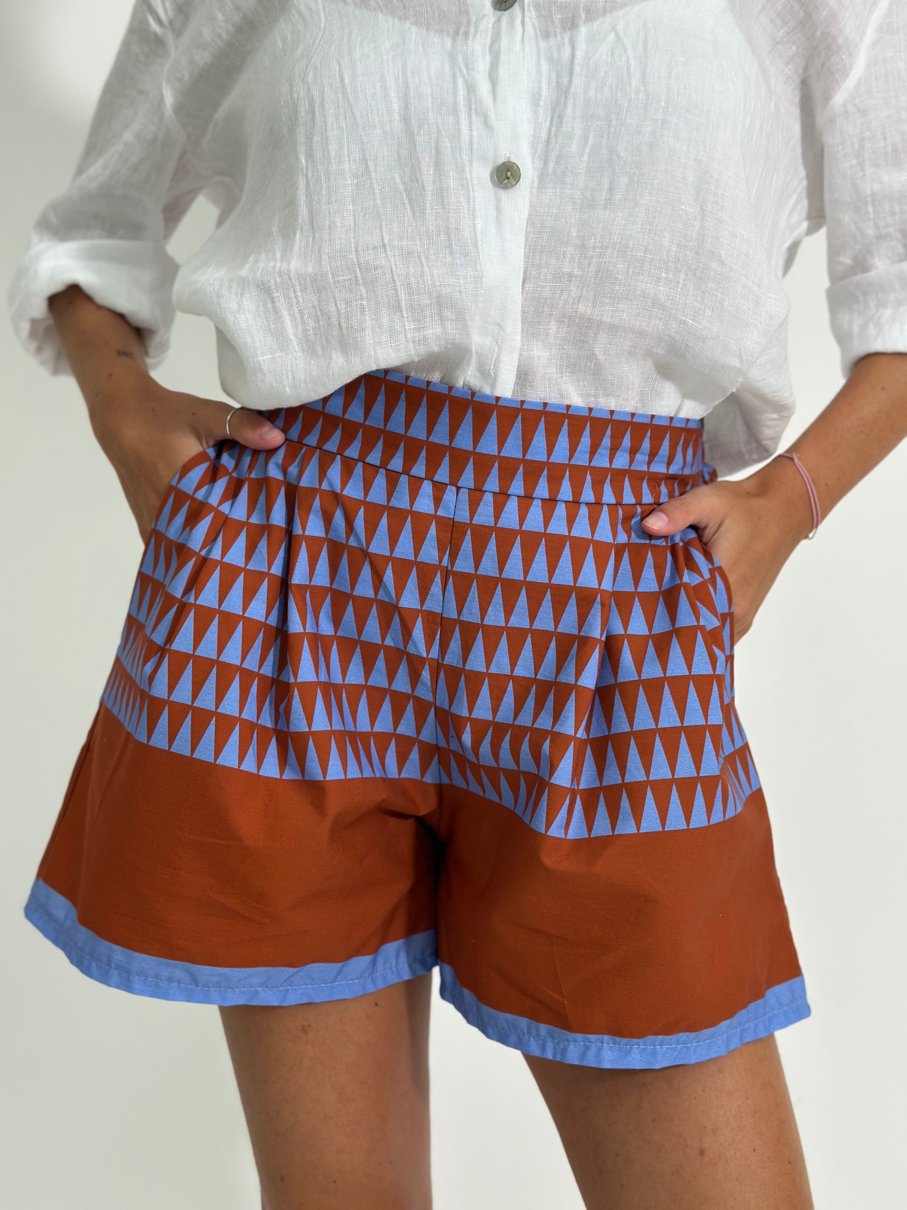 Shorts Sahara 7428 AZZURRO