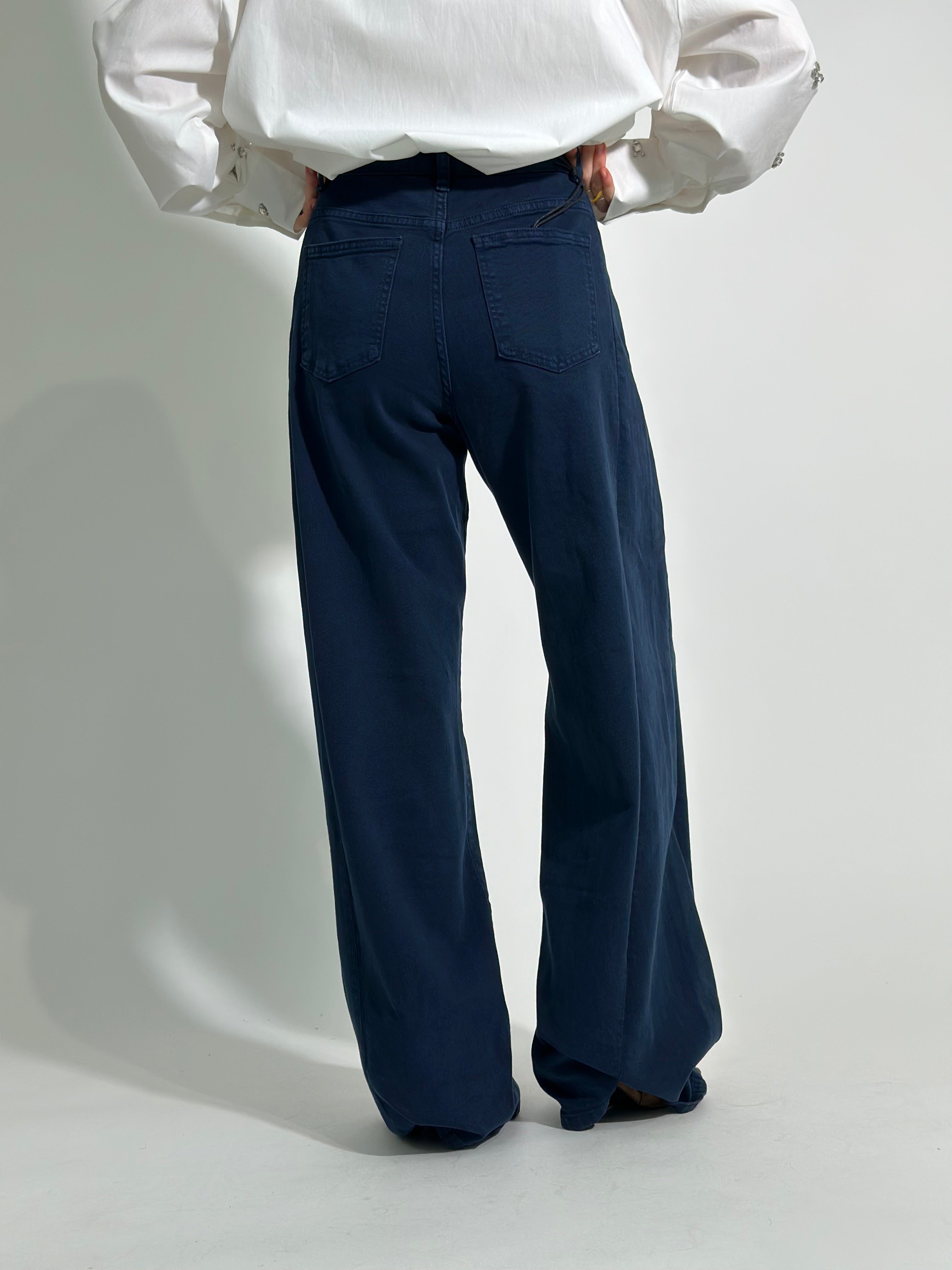 Jeans palazzo 9240 BLU