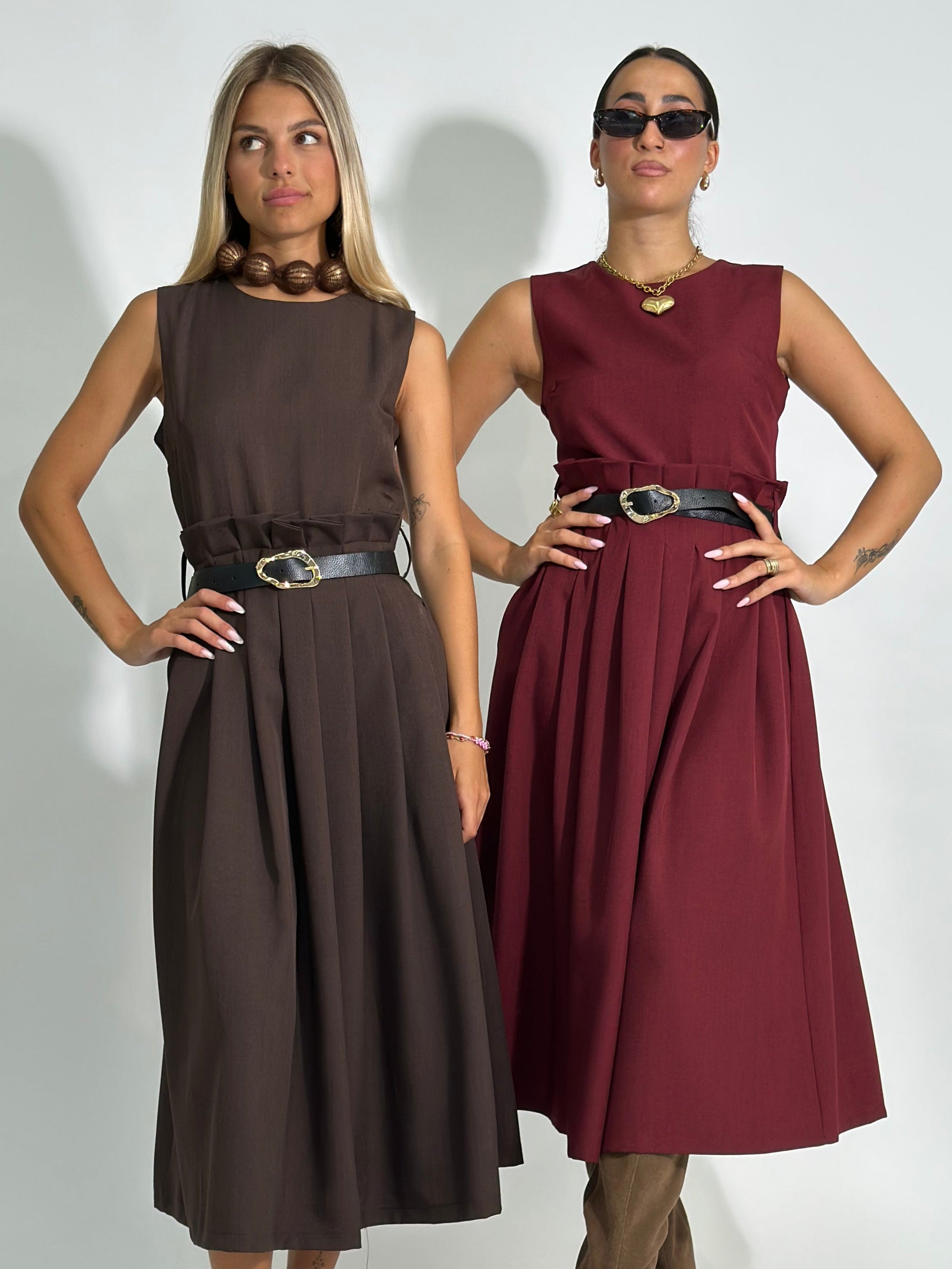 Abito 60851 MARRONE