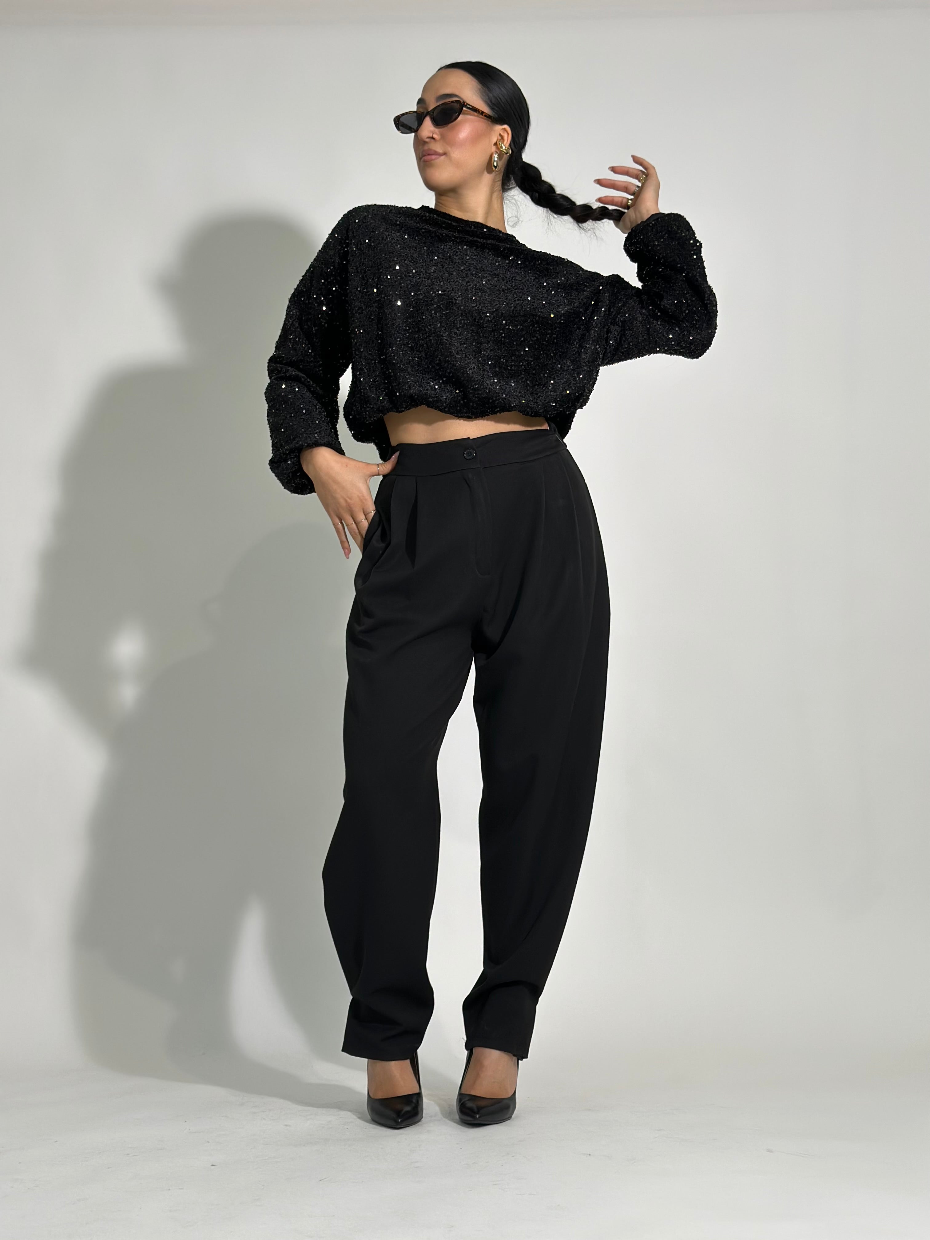 Pantalone baloon 21720 NERO