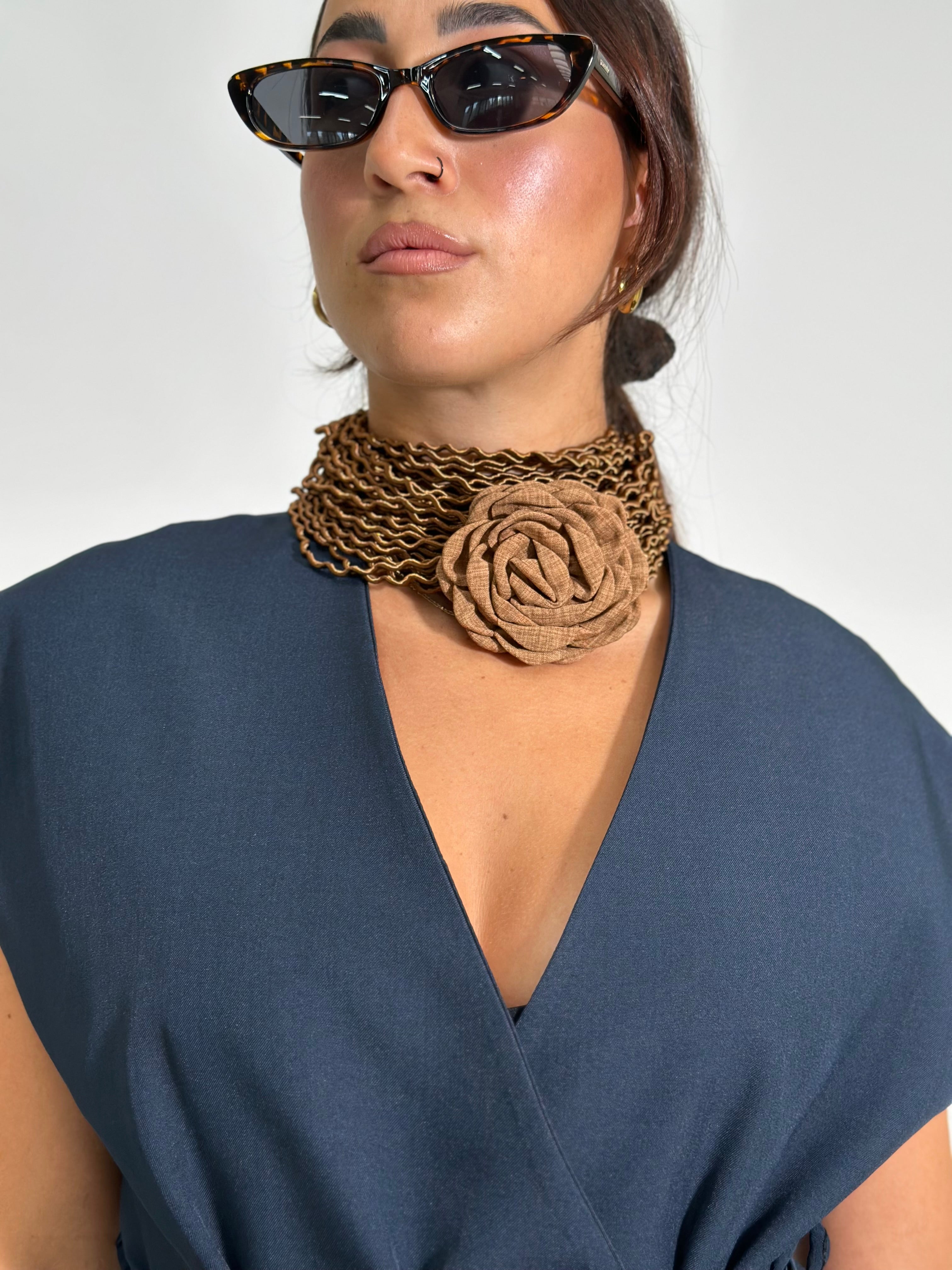 Collana fiore NK9282