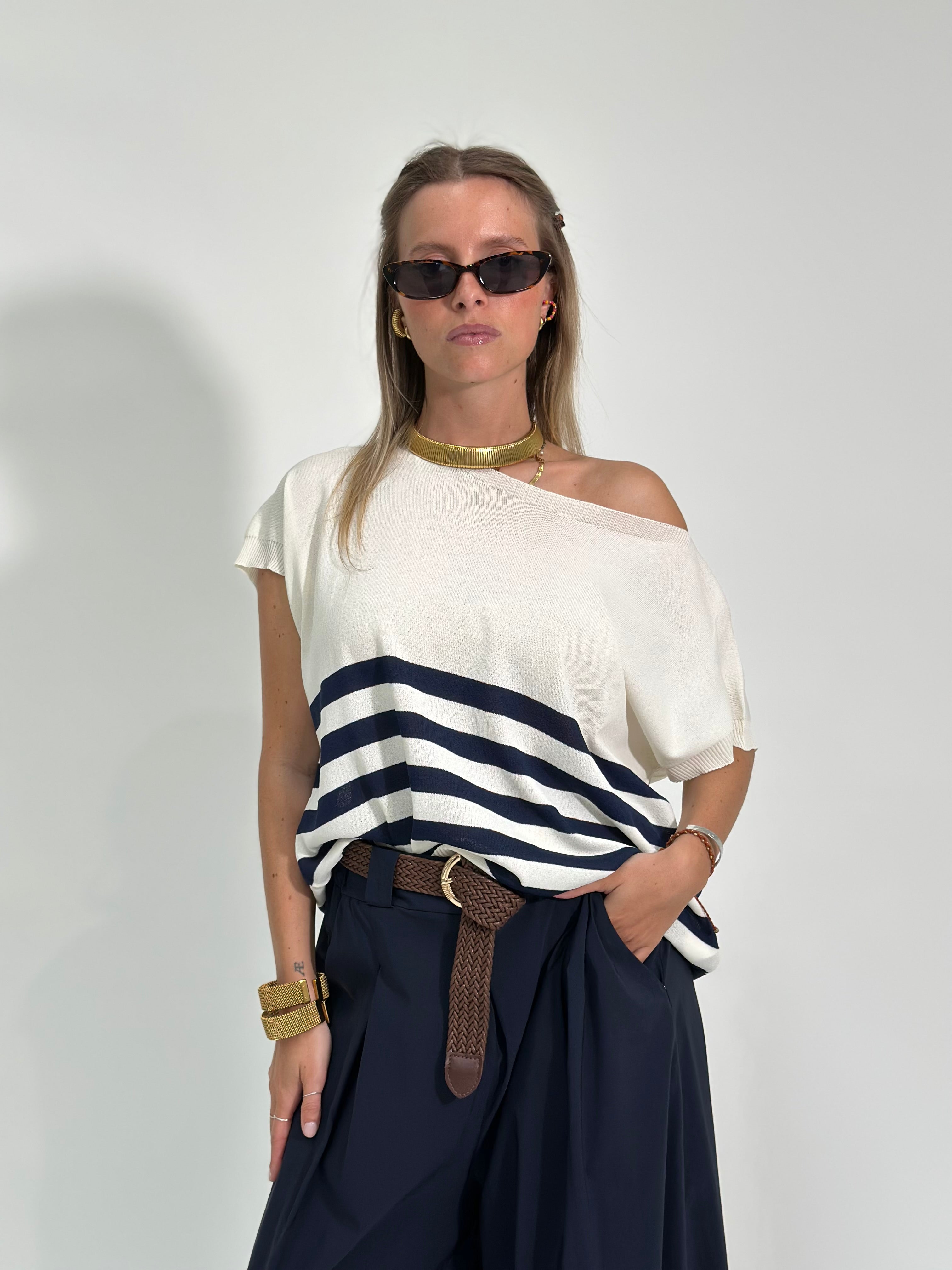 Maglia Kleo rigata 10926
