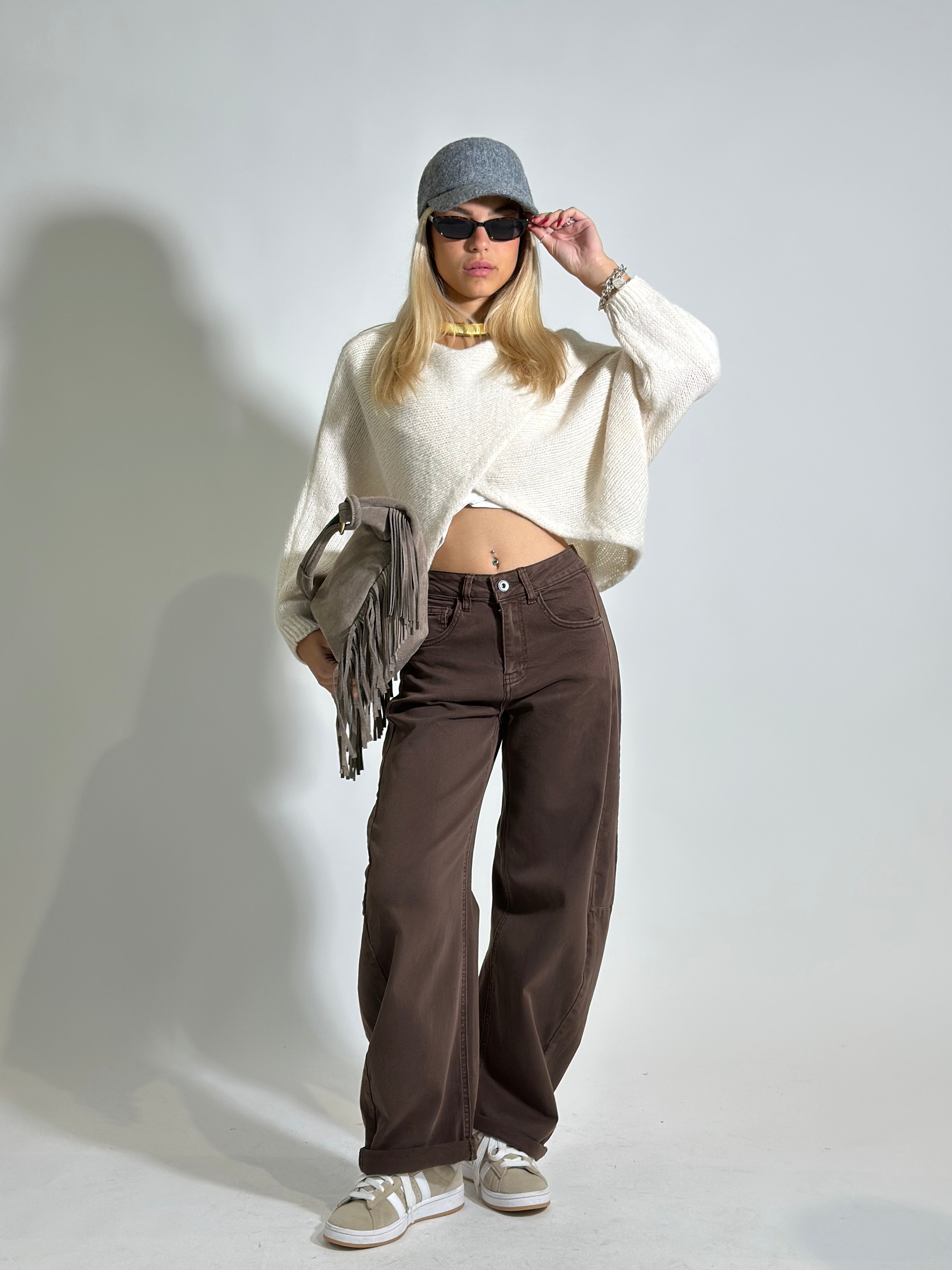 Pantalone baloon 9285 MORO