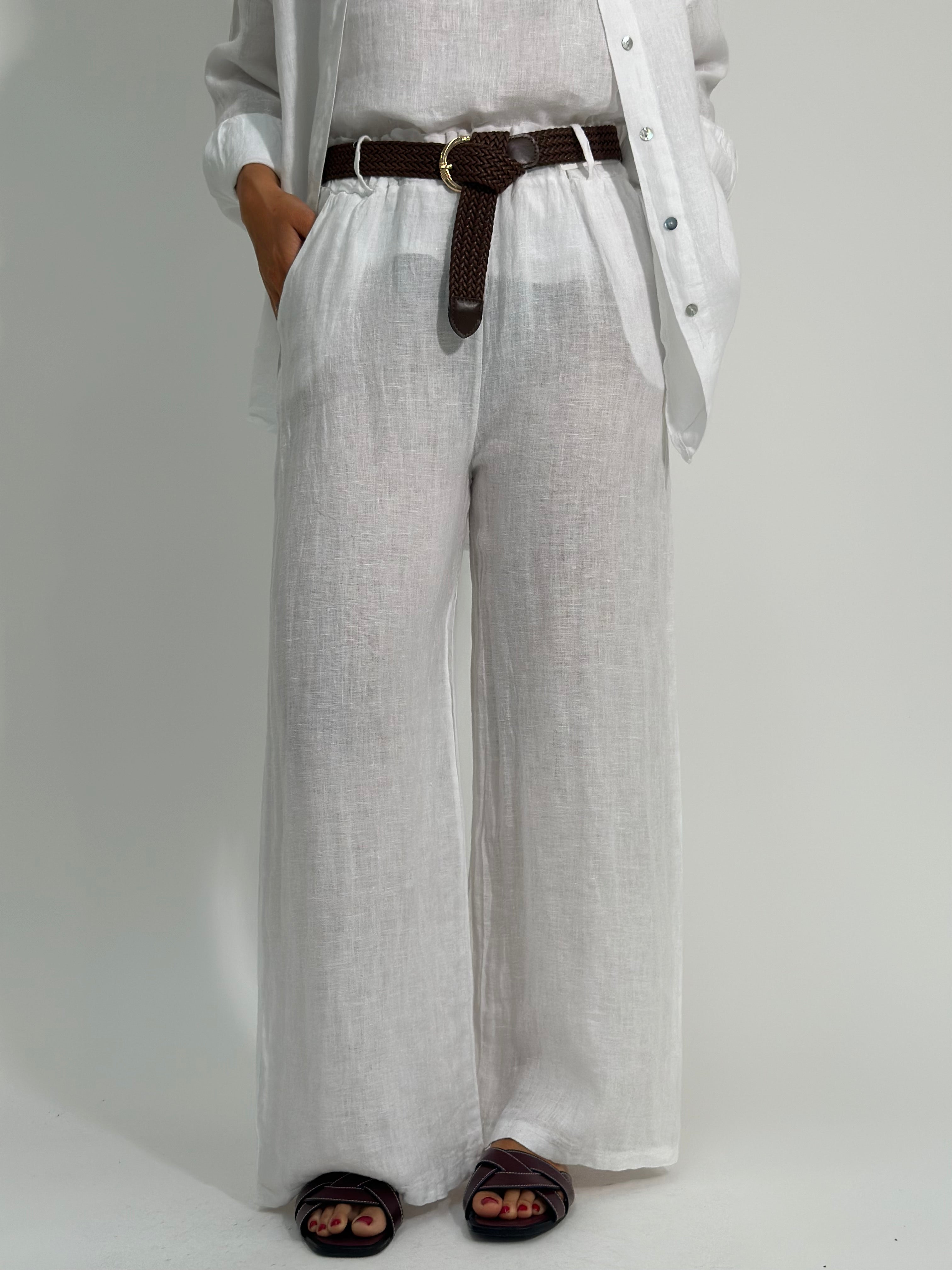 Pantalone lino 22525-B