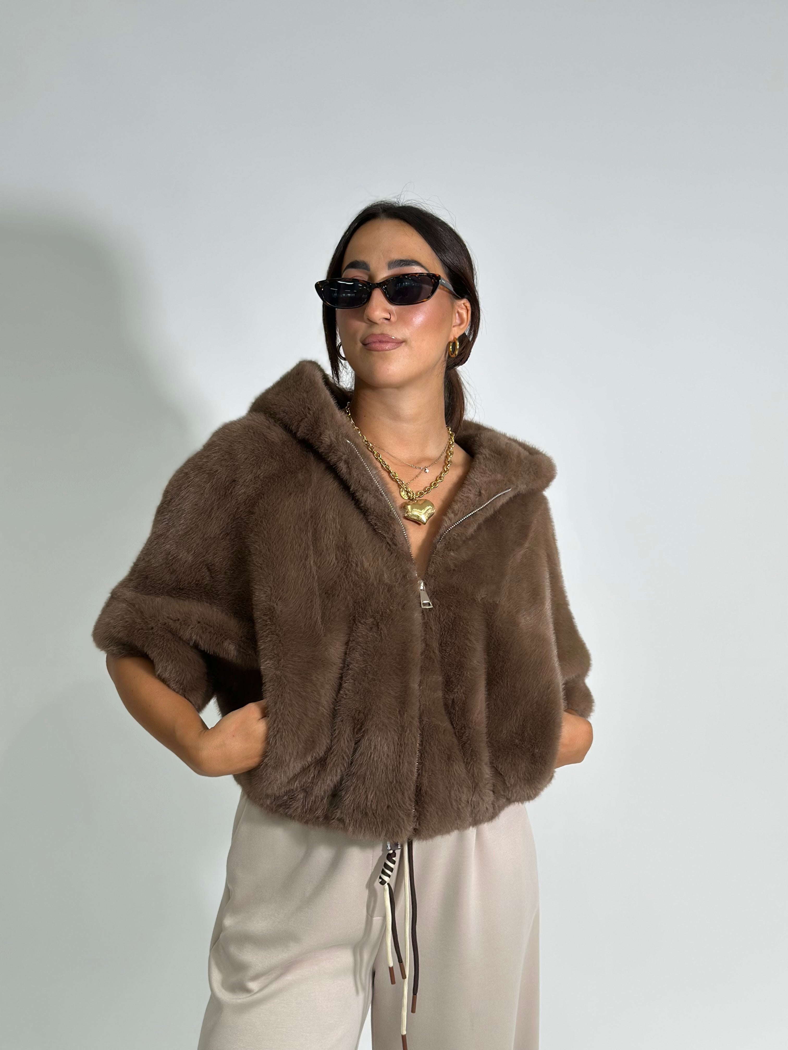 Pelliccia 20036 MARRONE