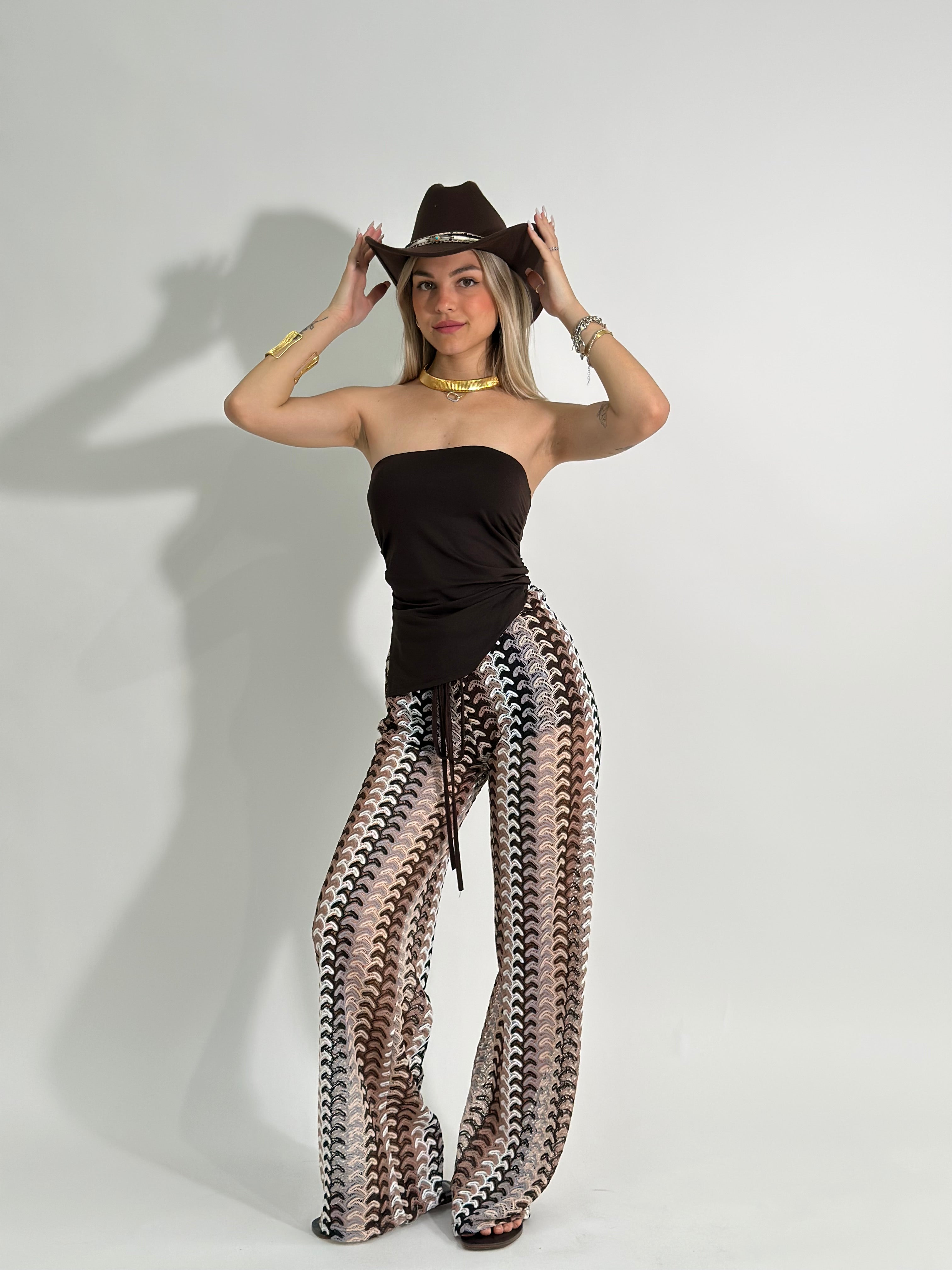 Pantalone traforato 46943