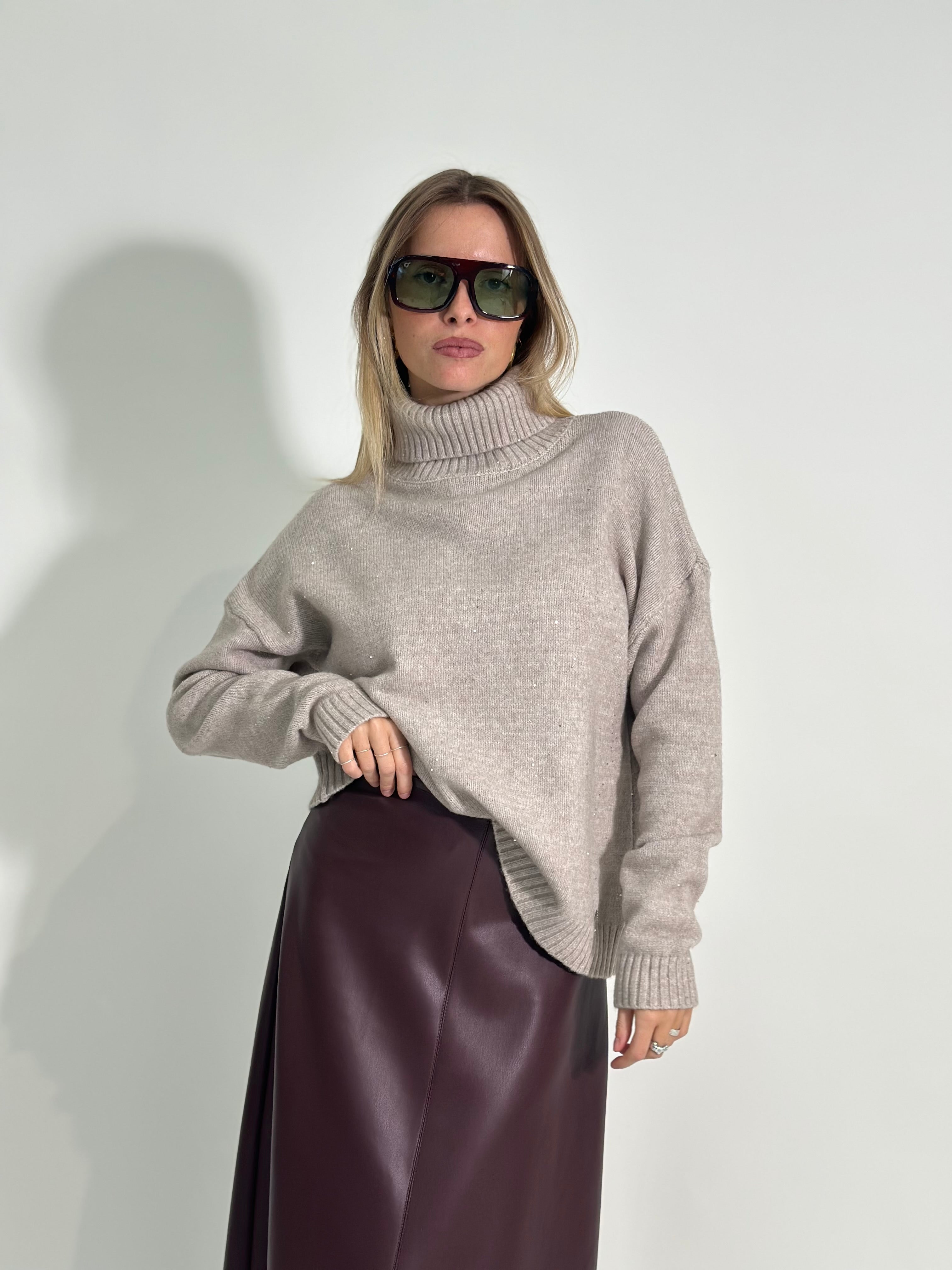 Maglia paillettes 25100