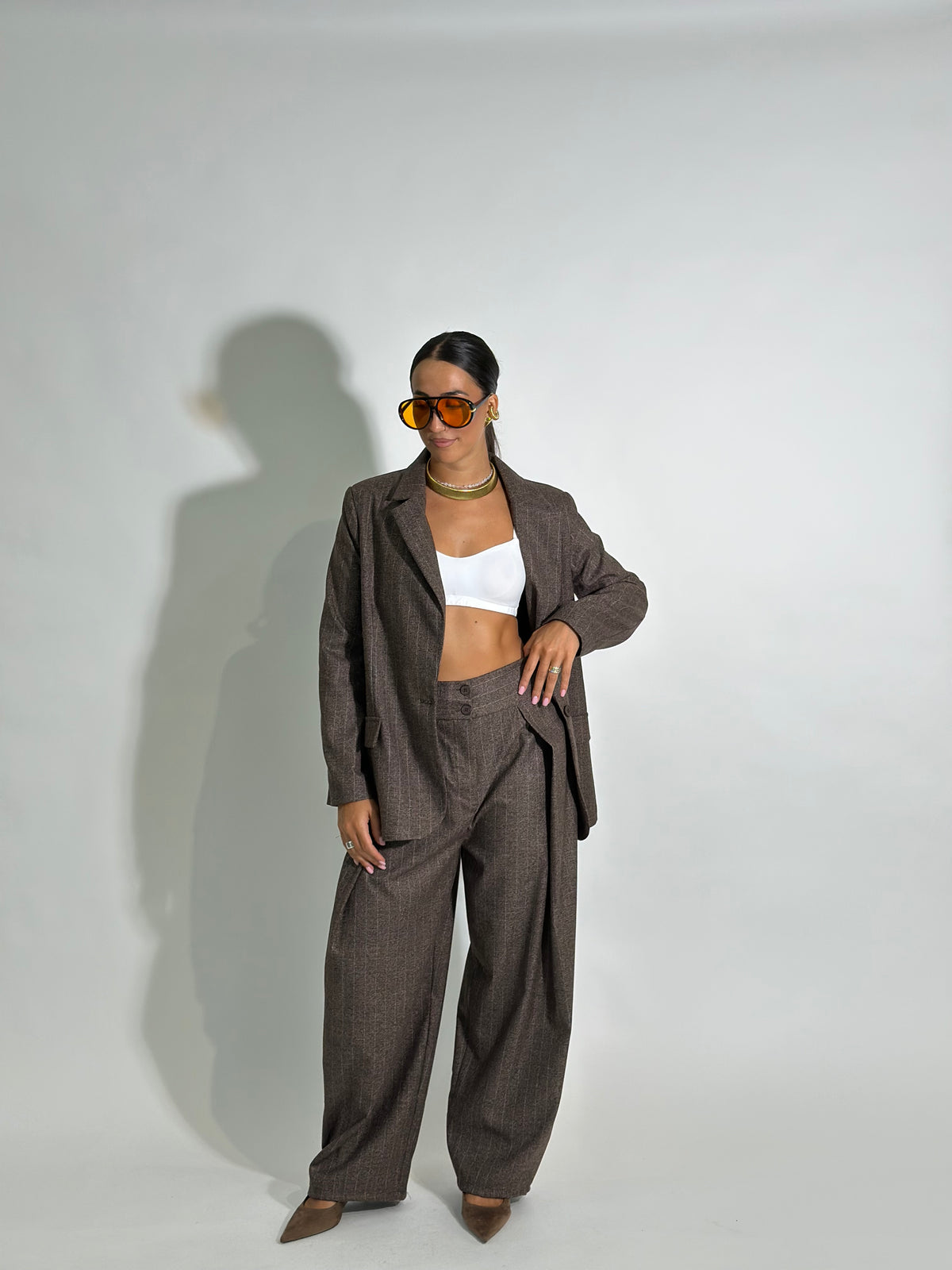 pantalone gessato 28729