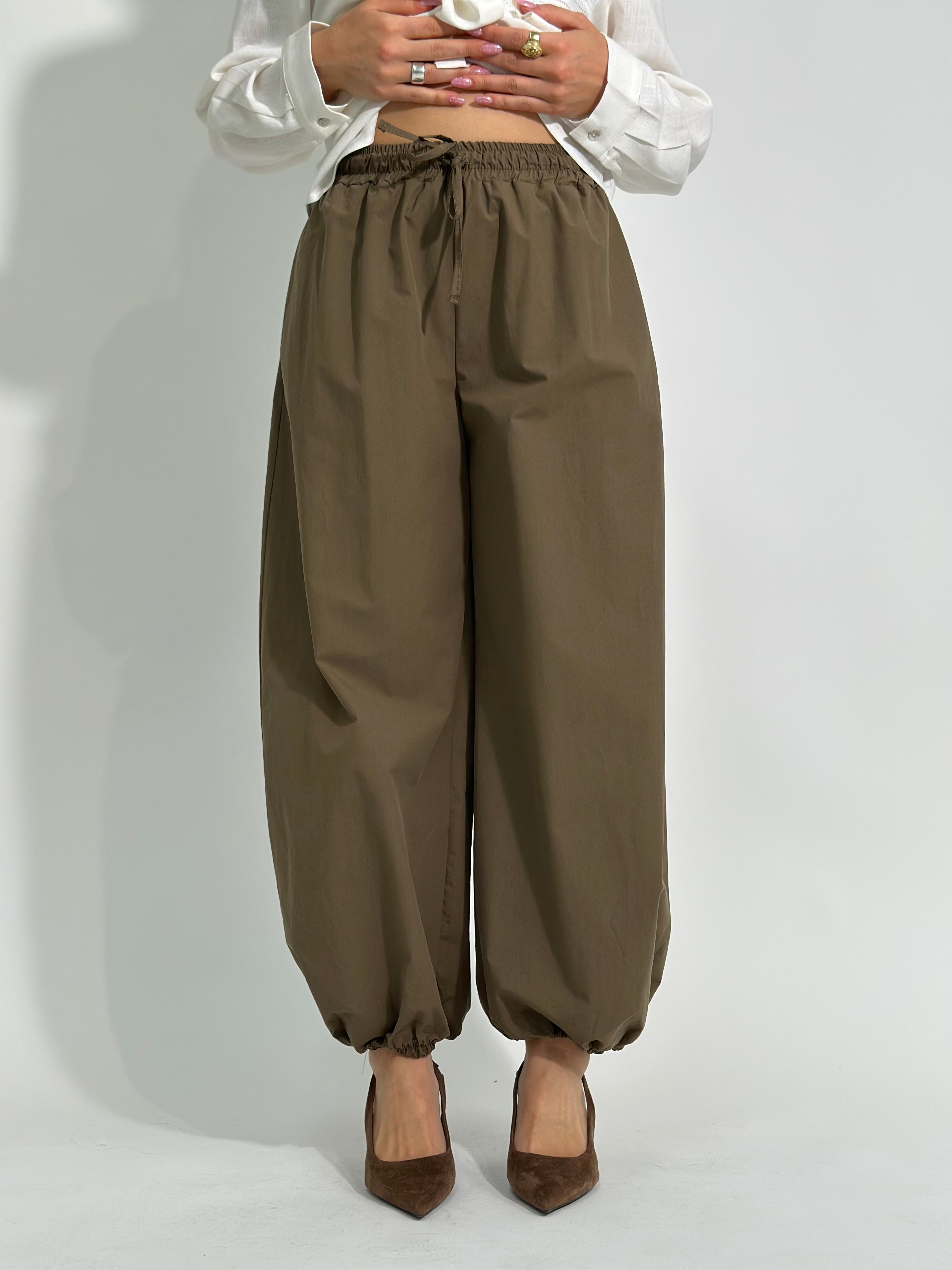 Pantalone jogger 28323 VERDE