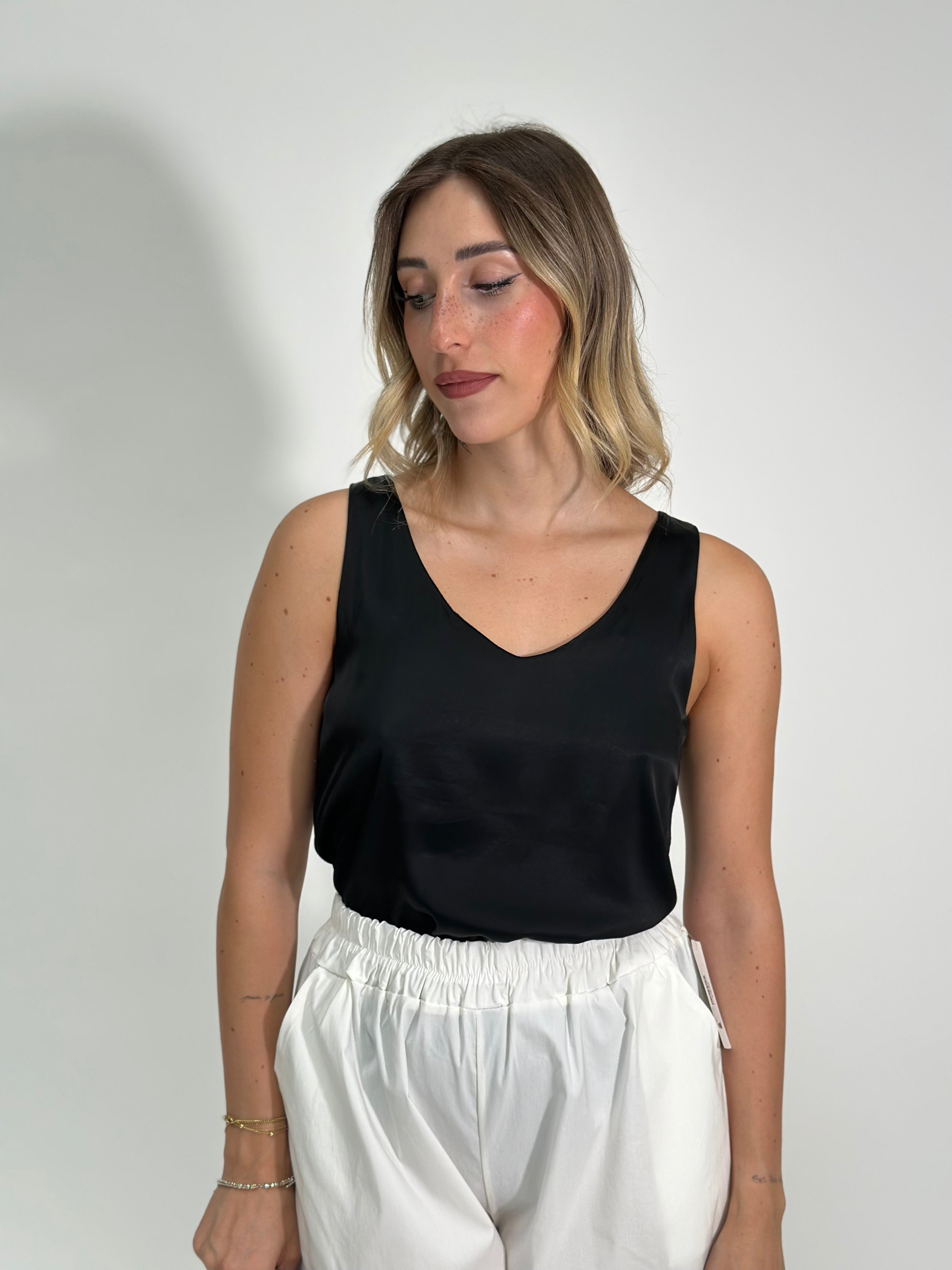 Canotta satin 10728 3+1 OMAGGIO