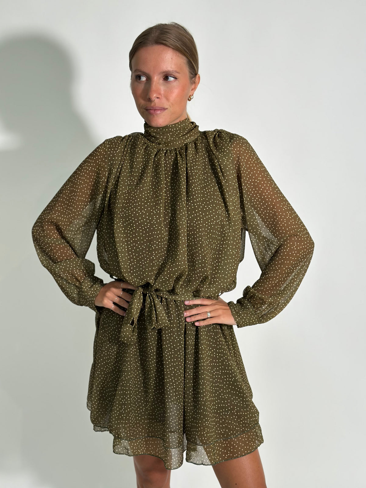 Abito georgette 13655