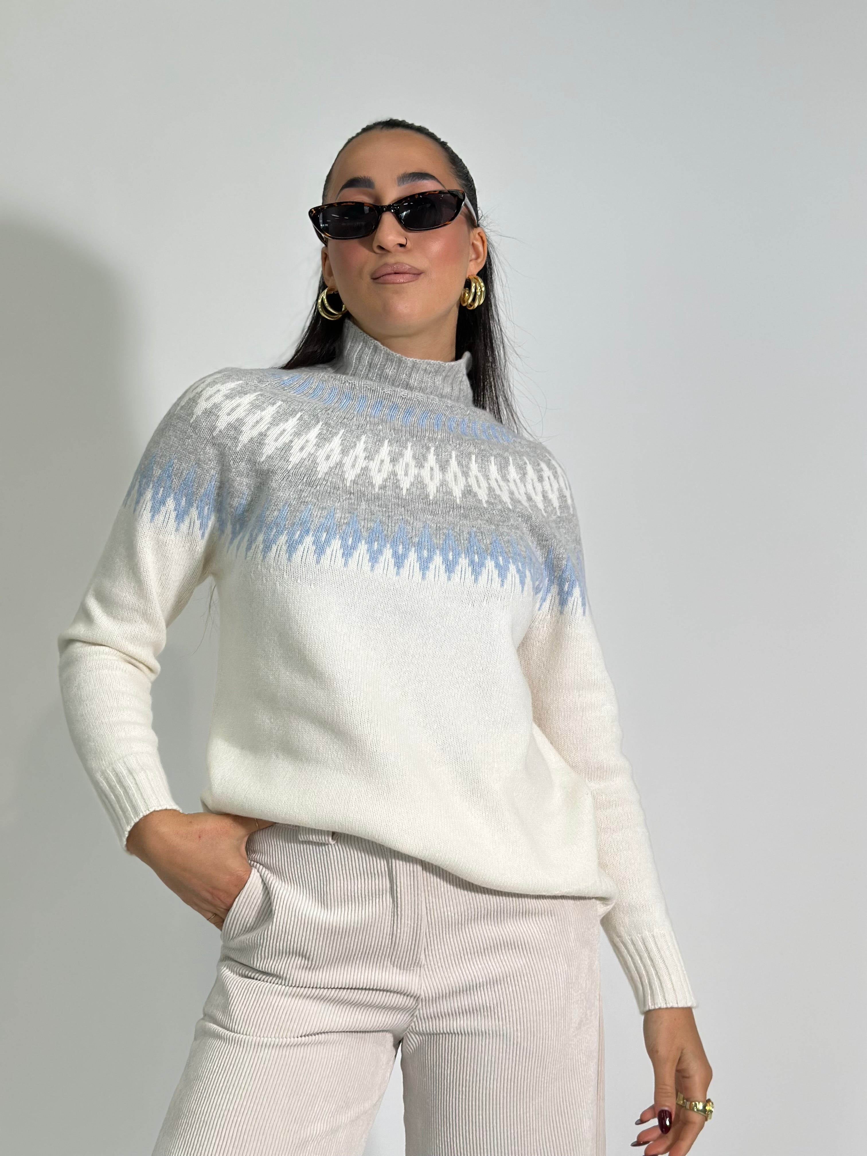 Maglia norvegese 8240 PANNA