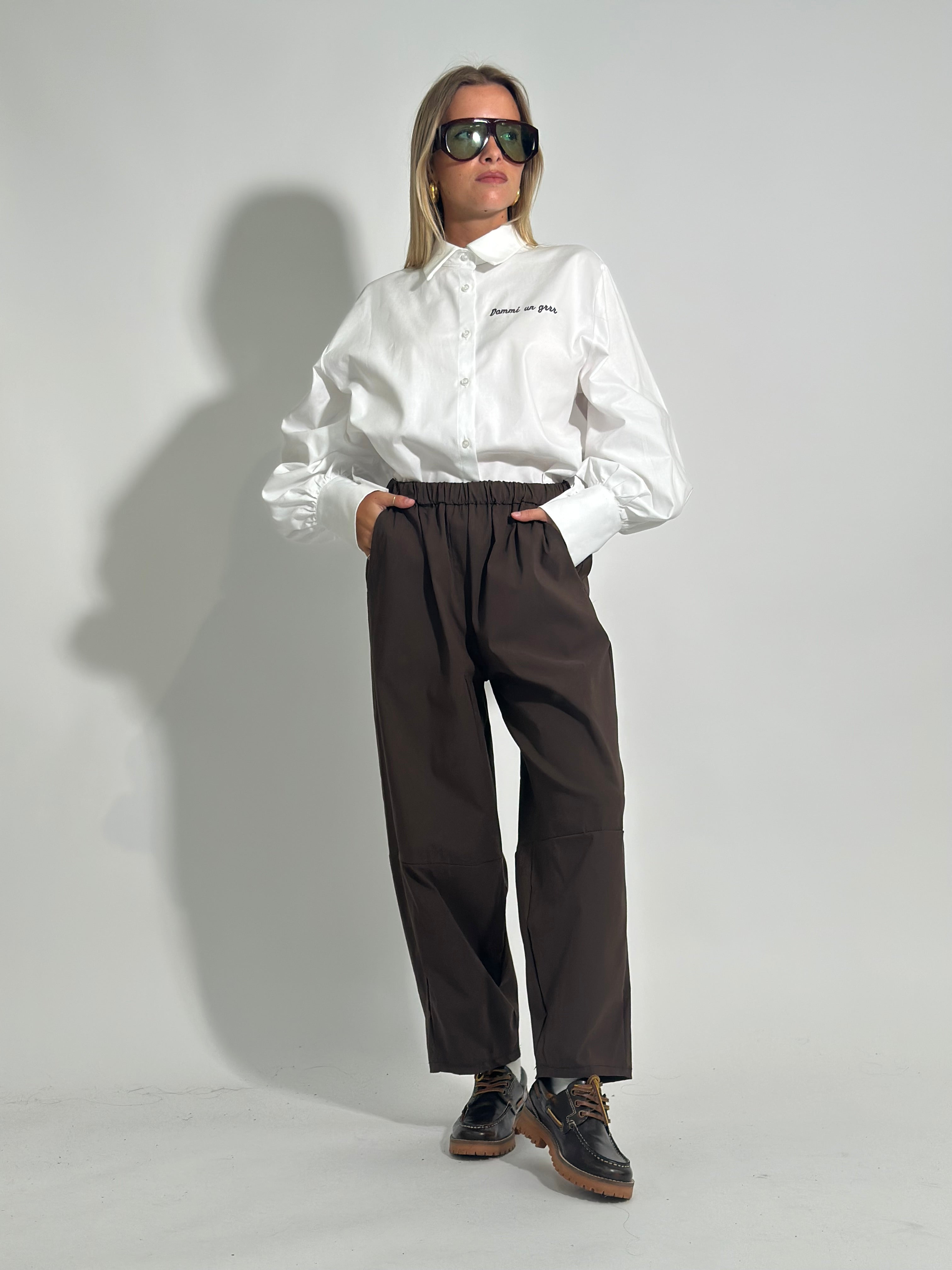 Pantalone Baloon 4668 MARRONE