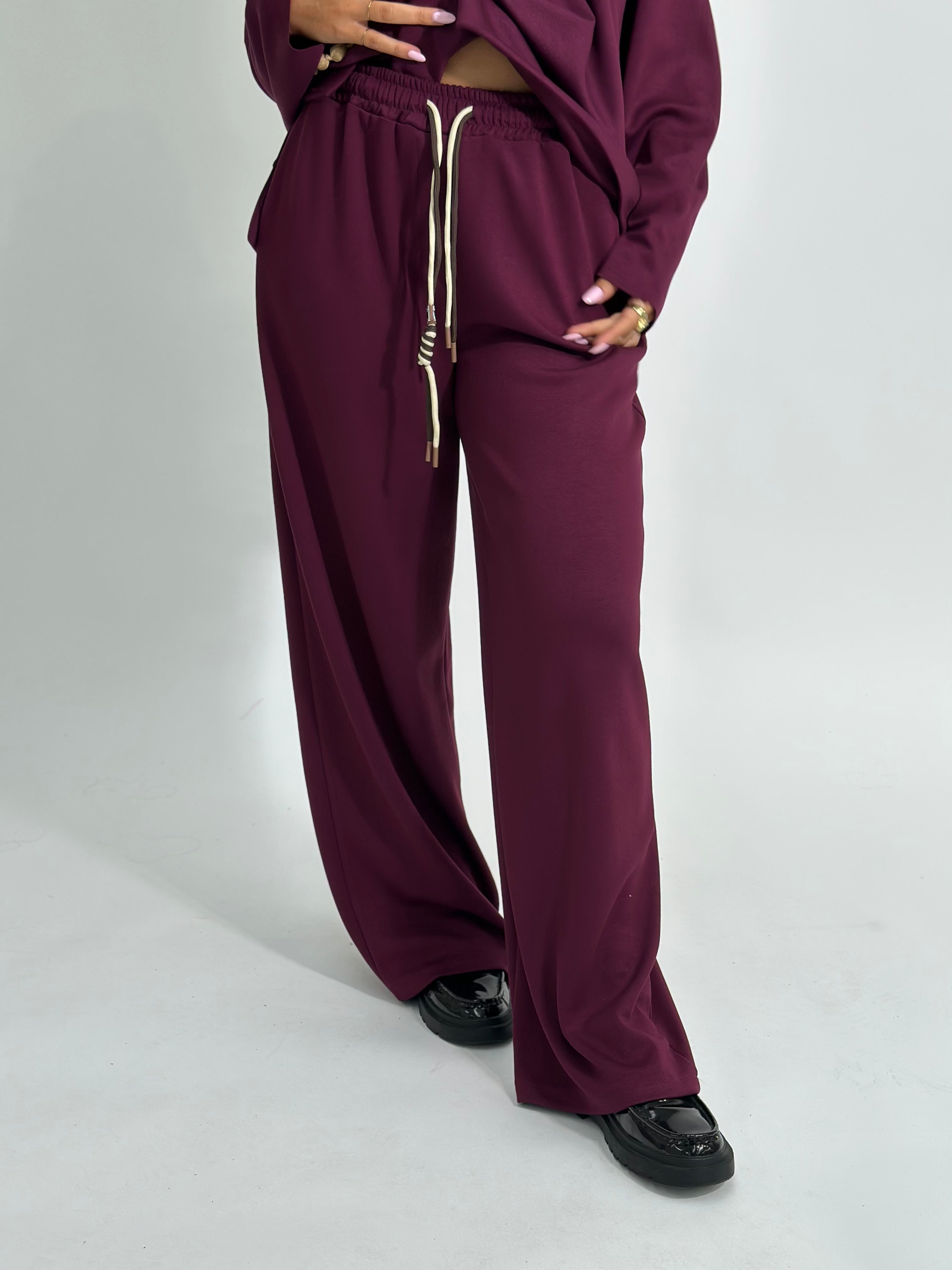 Pantalone culisse 25413 BORDO'