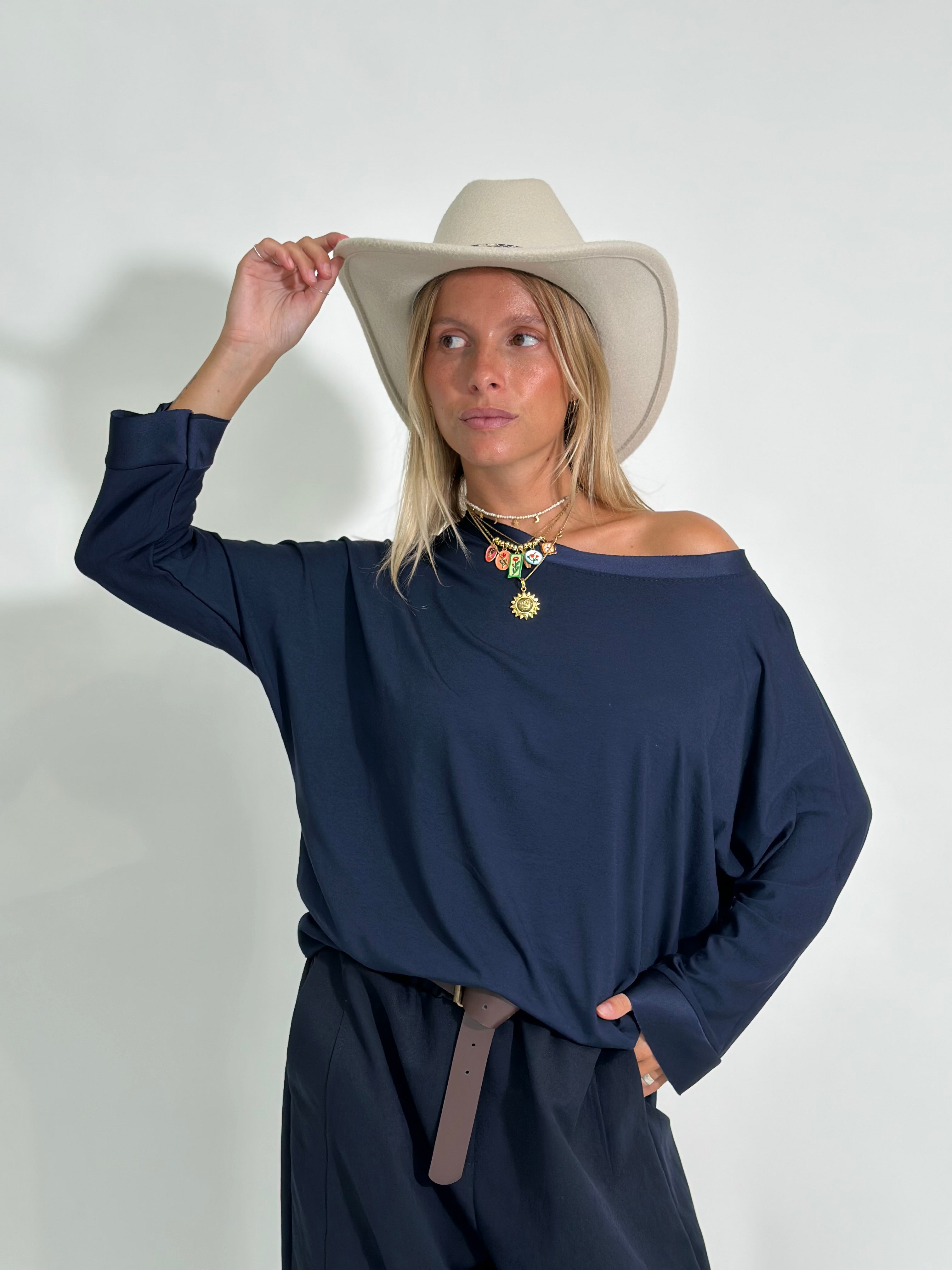 Maglia one 18671 BLU