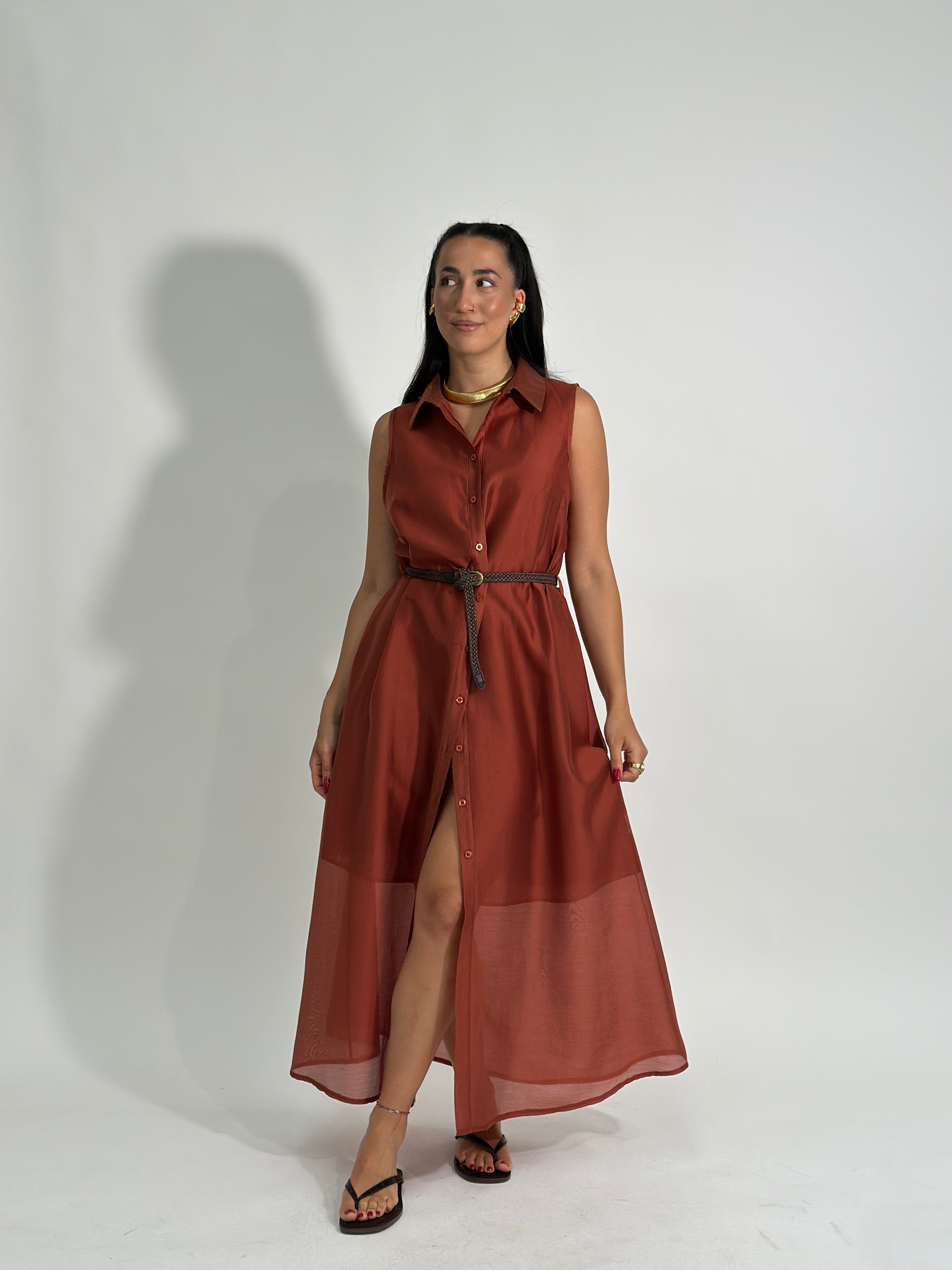 Abito chemisier tencel 28627
