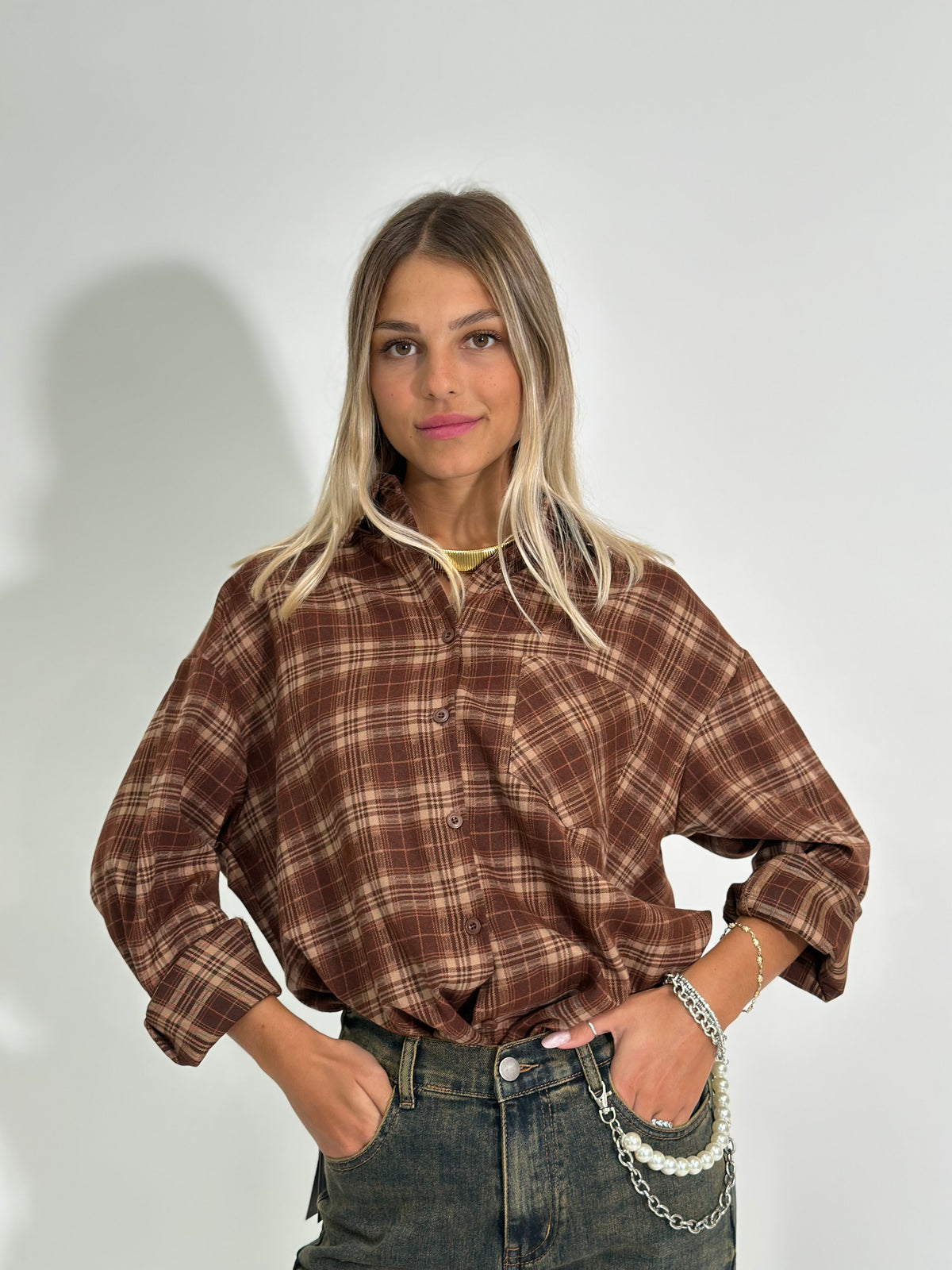 Camicia check 17181