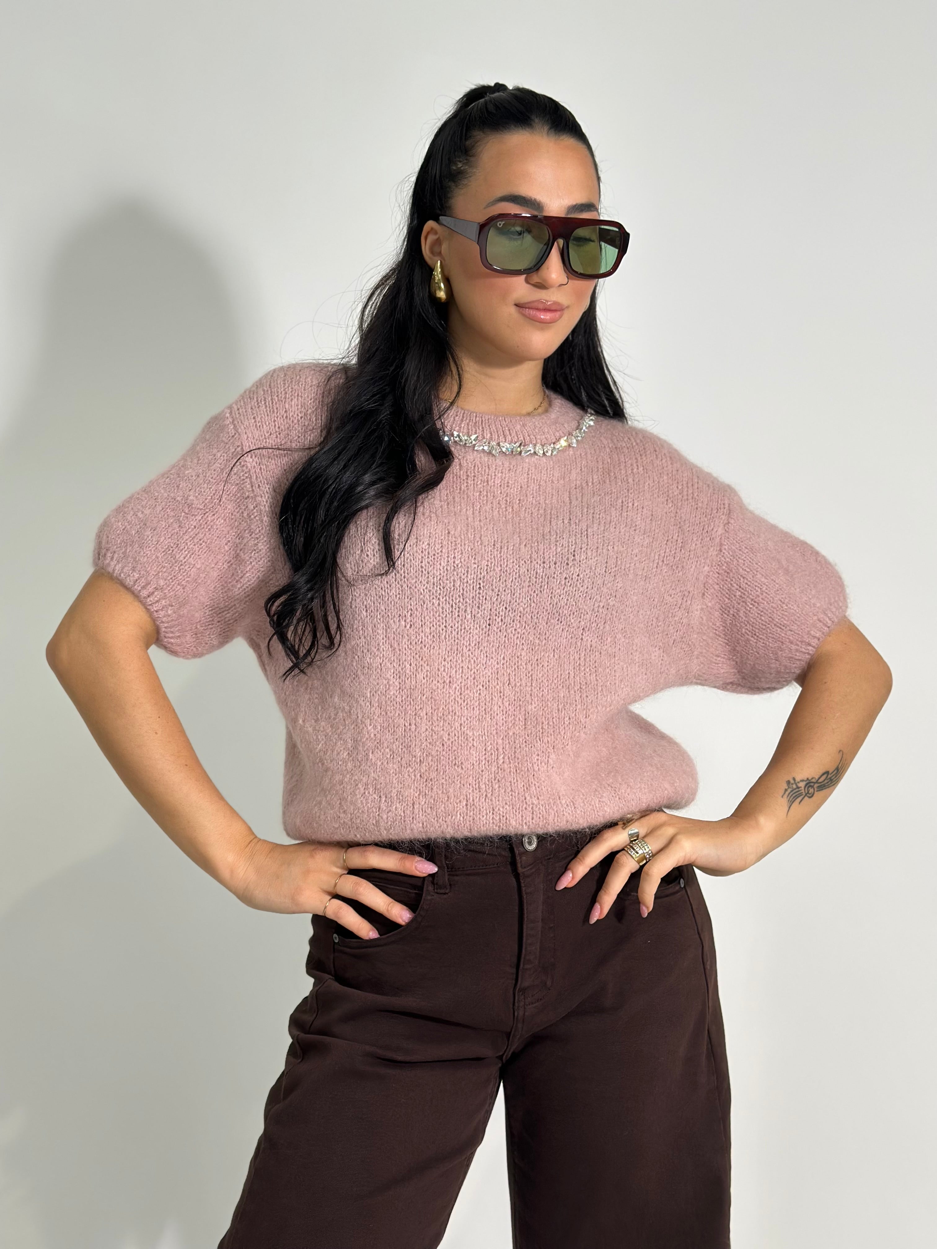 Maglia cristalli 3802