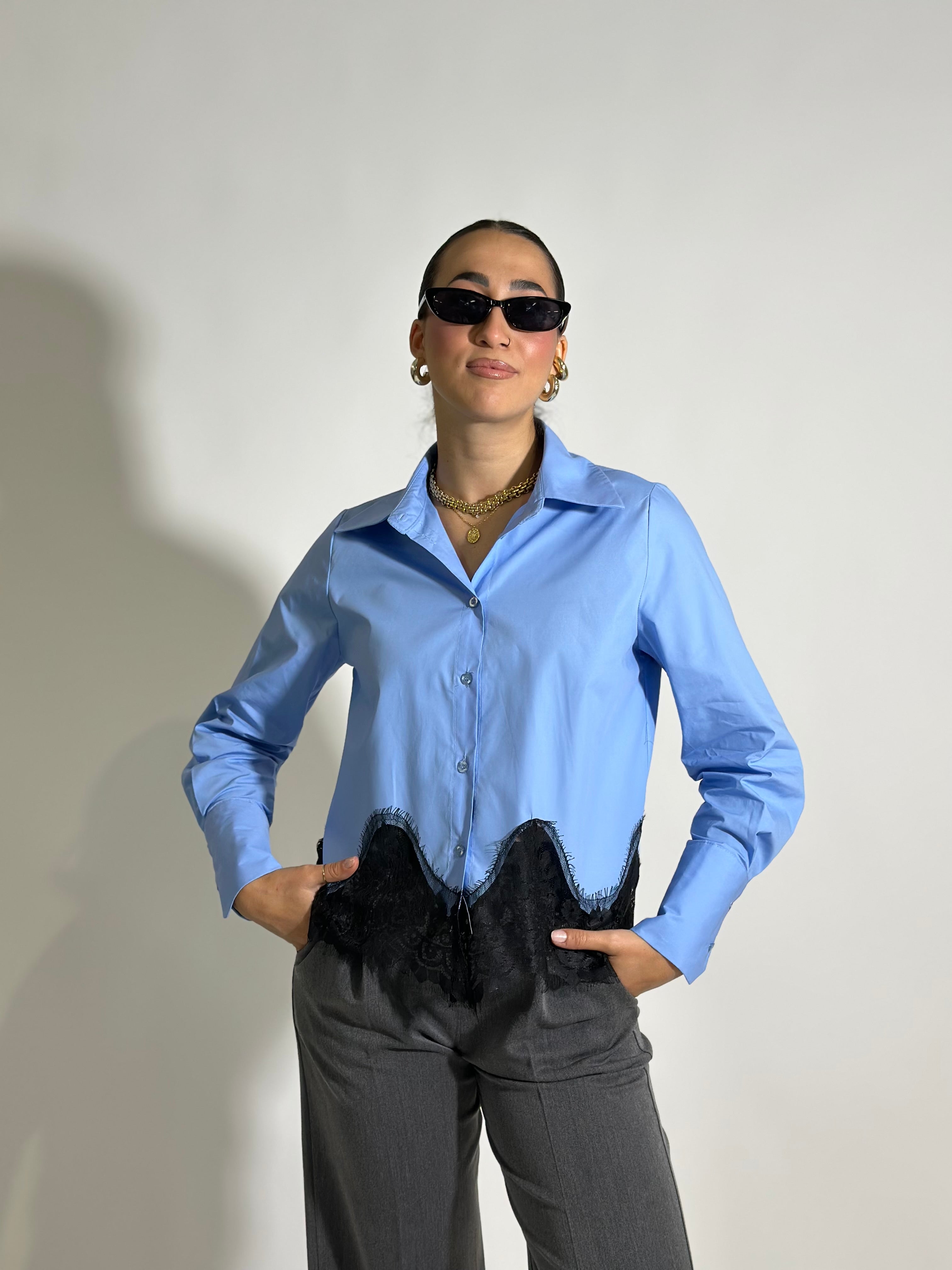 Camicia pizzo 4793-U