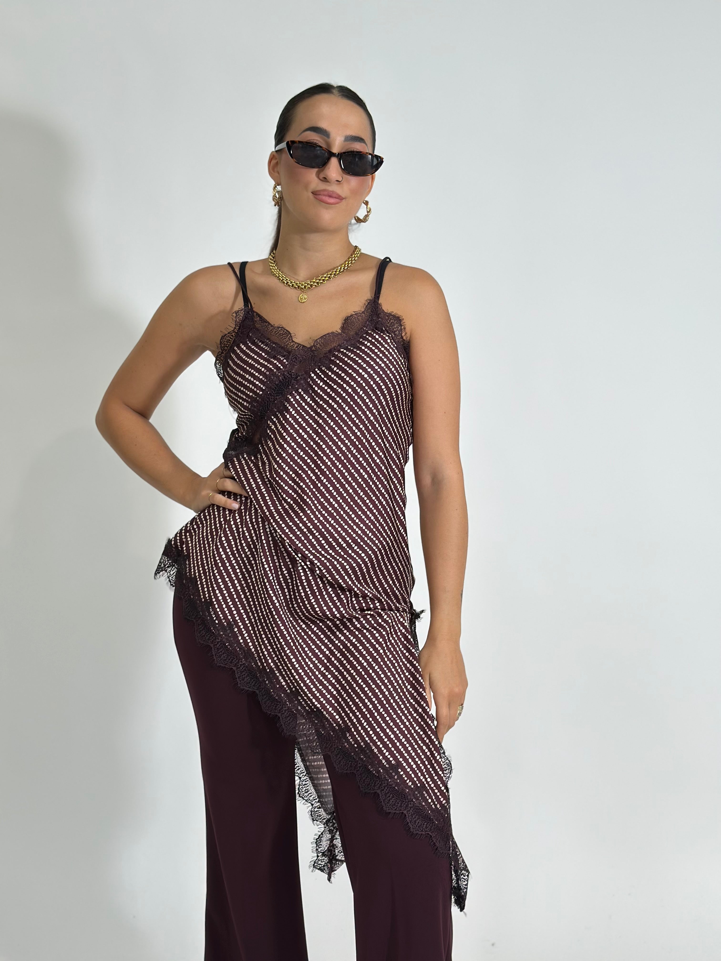 Top pizzo pois 19652