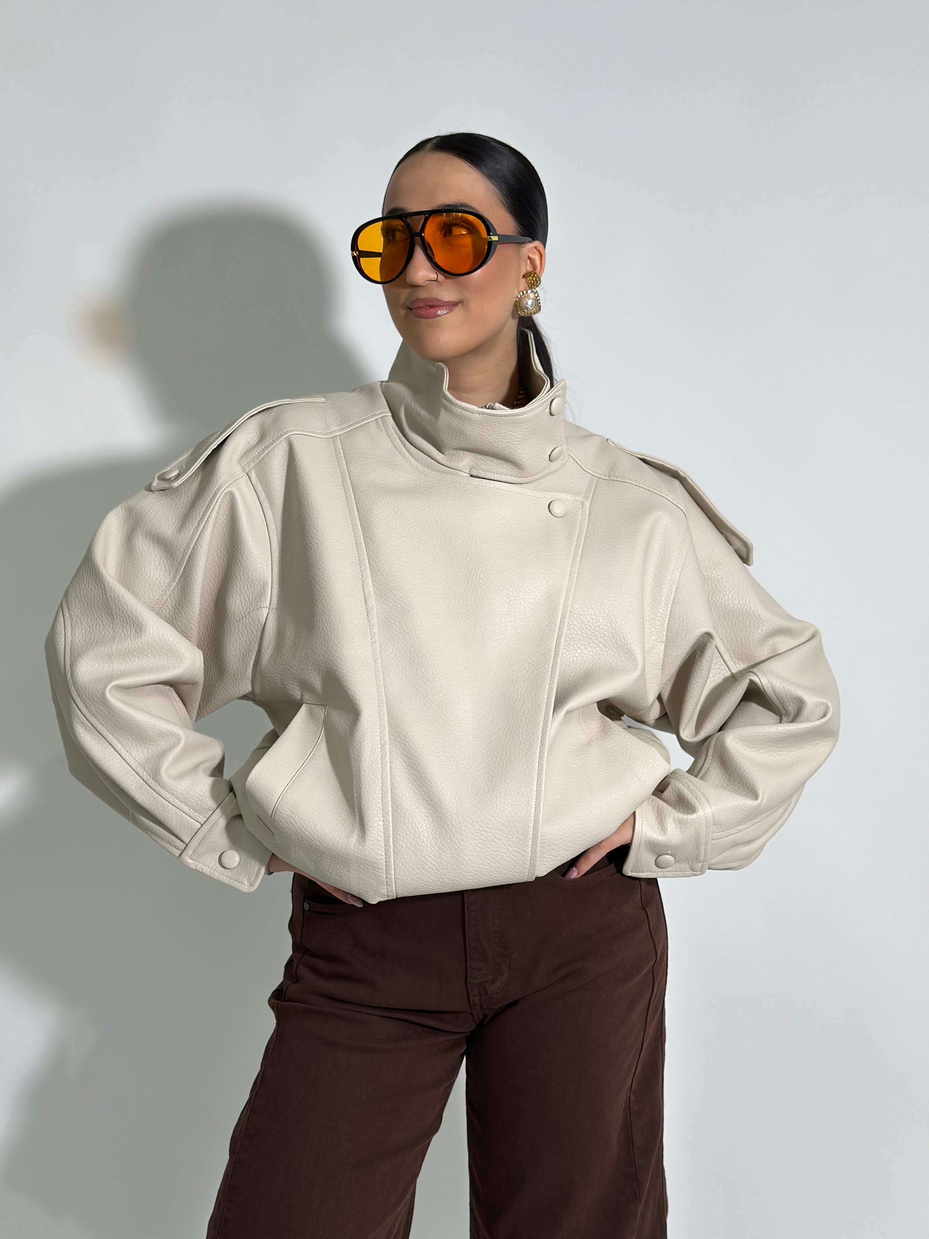 Bomber over Zarah MF43 BEIGE