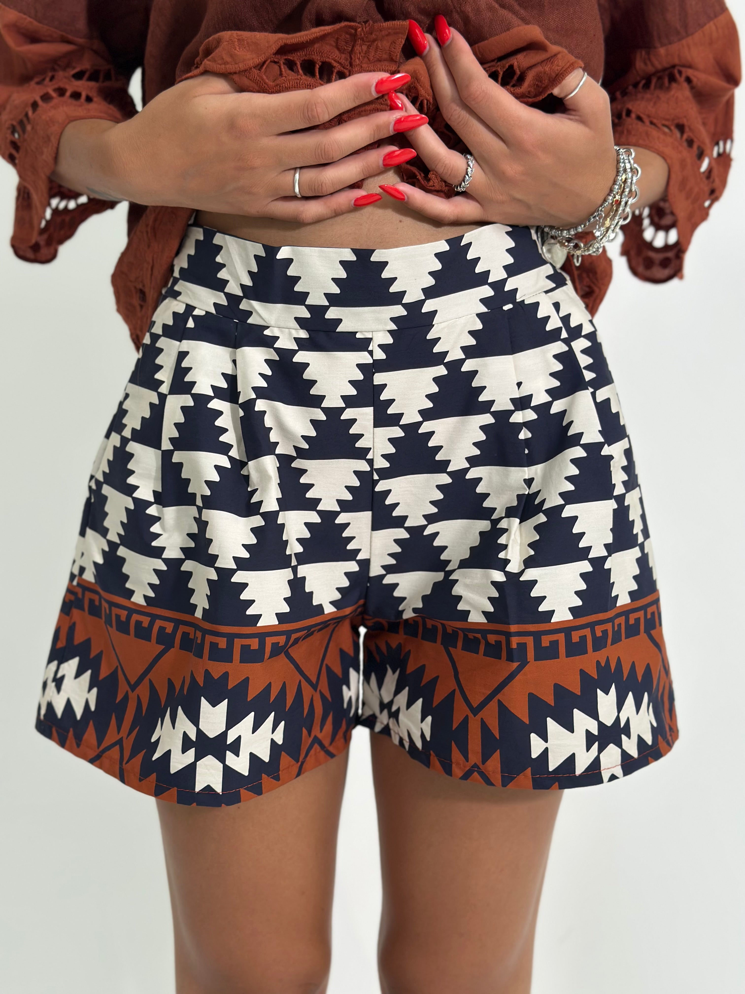 Shorts Sahara 7428 BLU