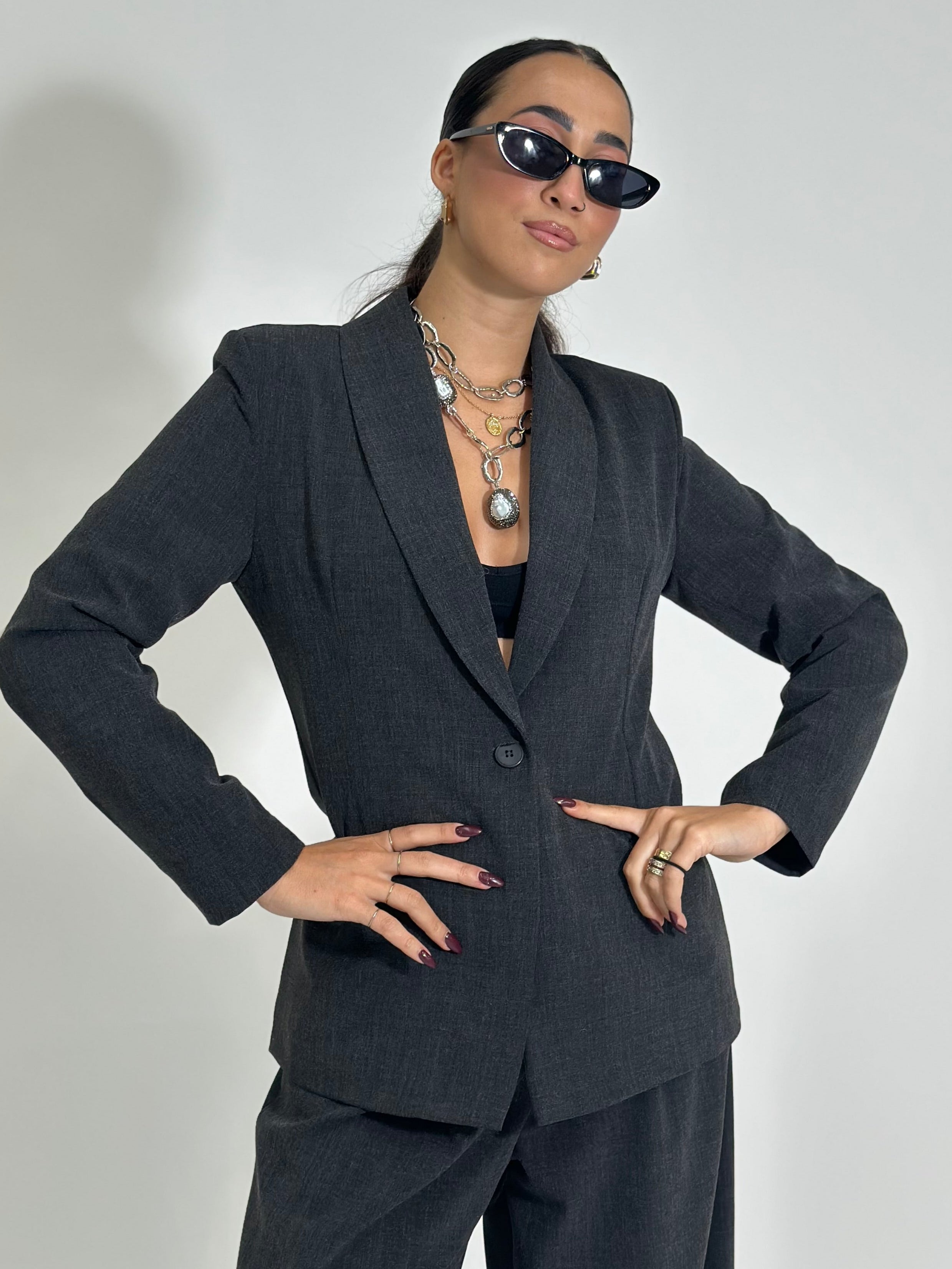 Giacca fresco lana 6346 GRIGIO