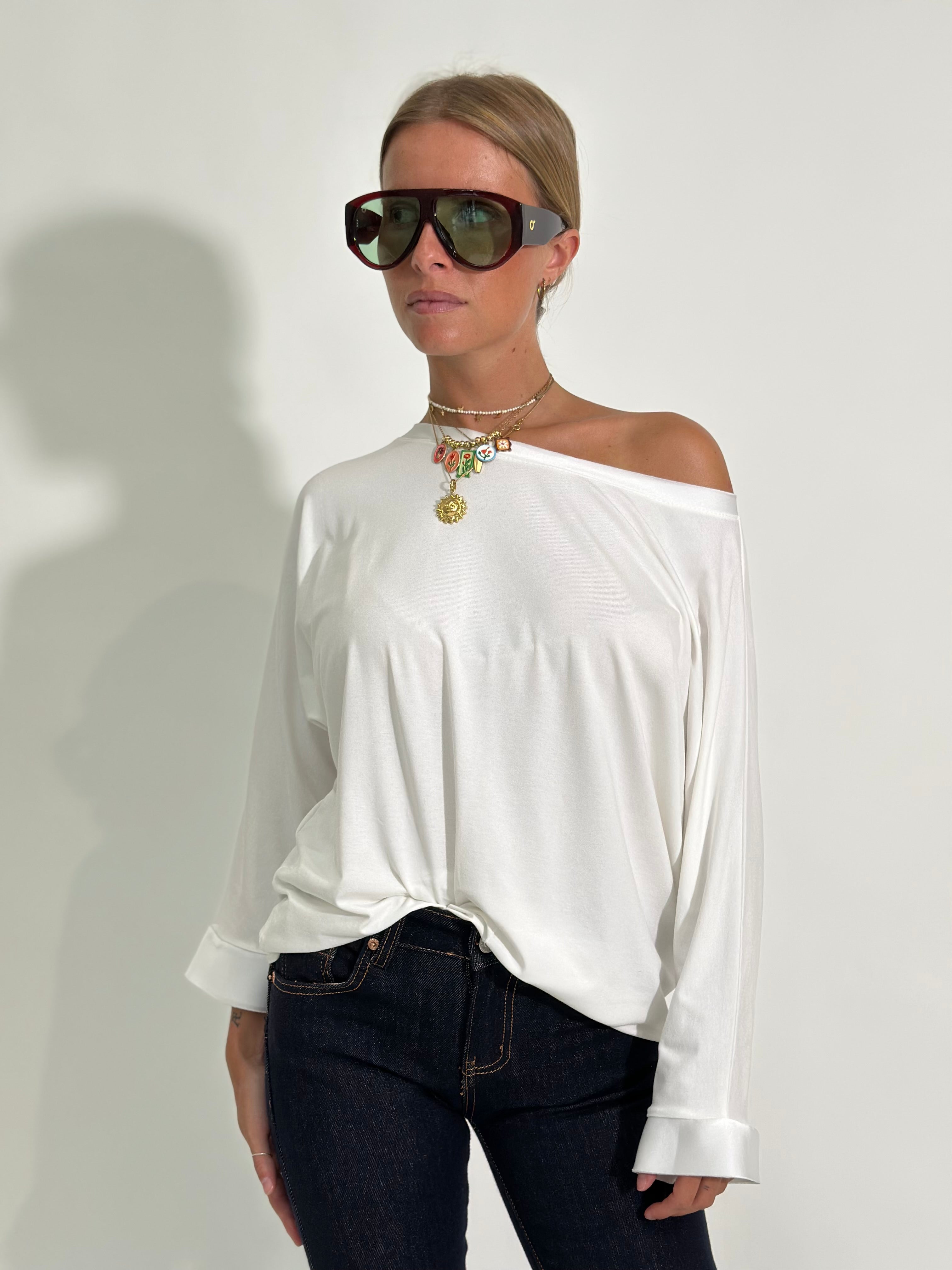 Maglia one 18671 BIANCO