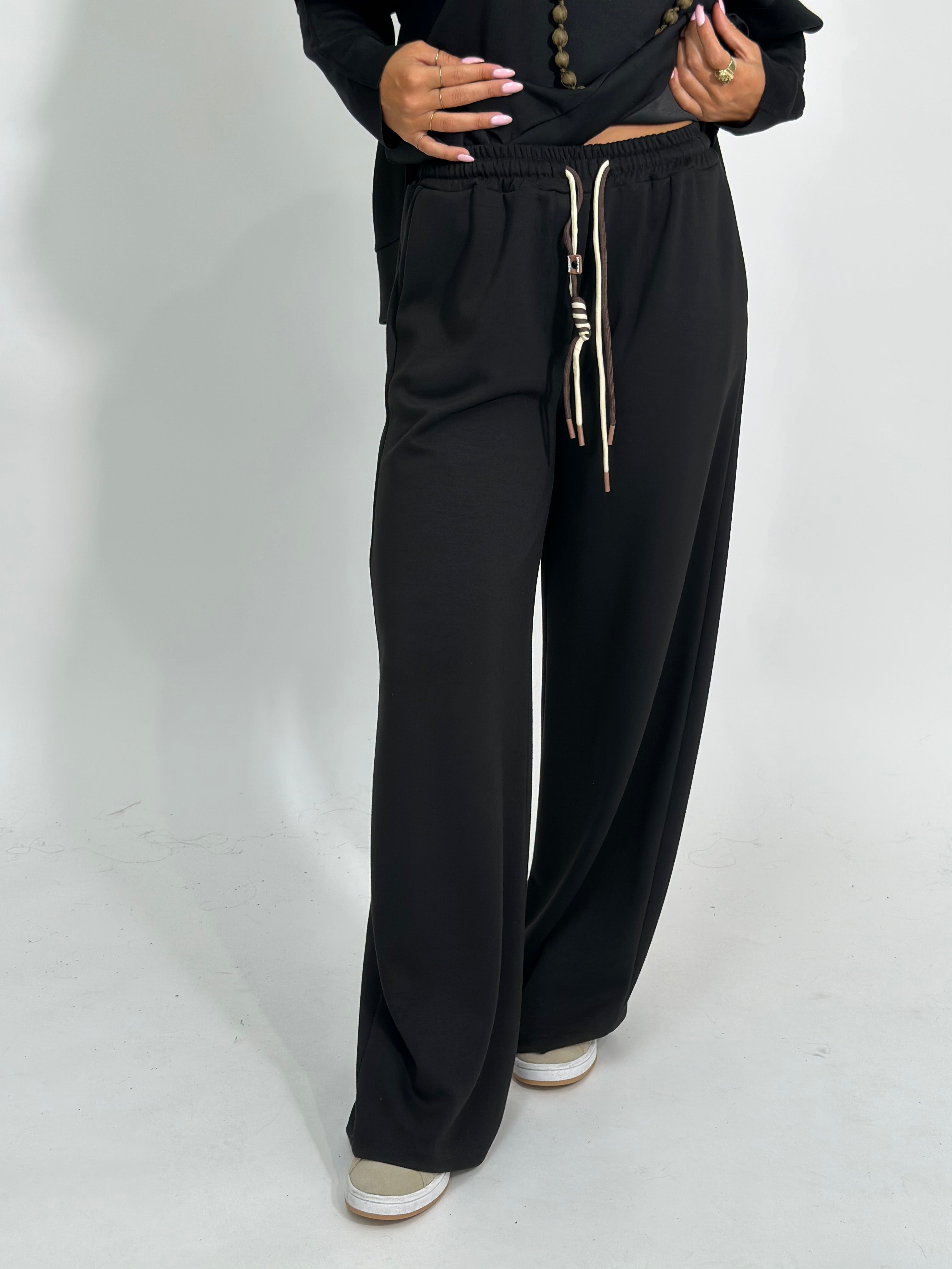 Pantalone culisse 25413 NERO