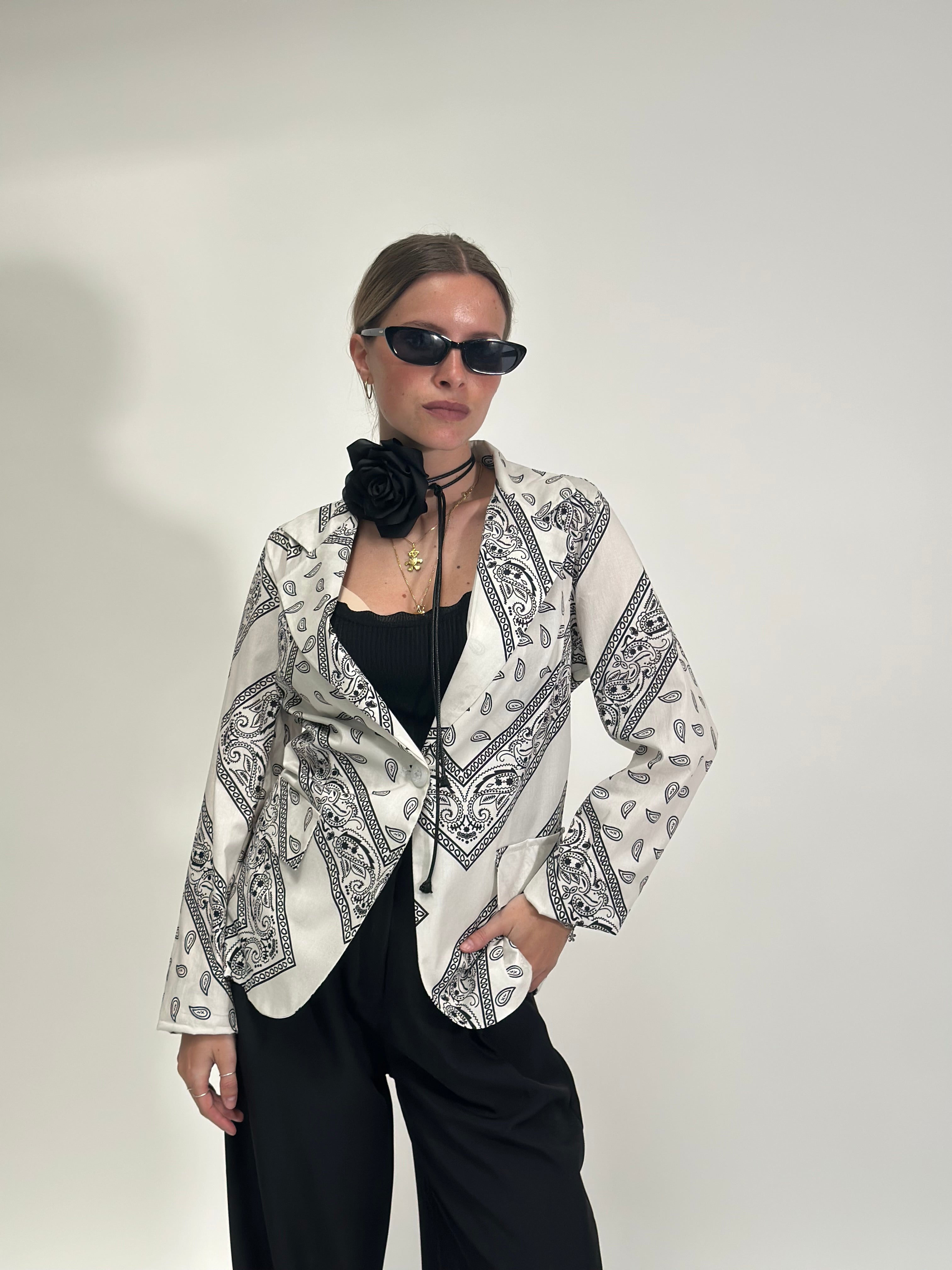 Giacca Bandana 25175 BIANCO