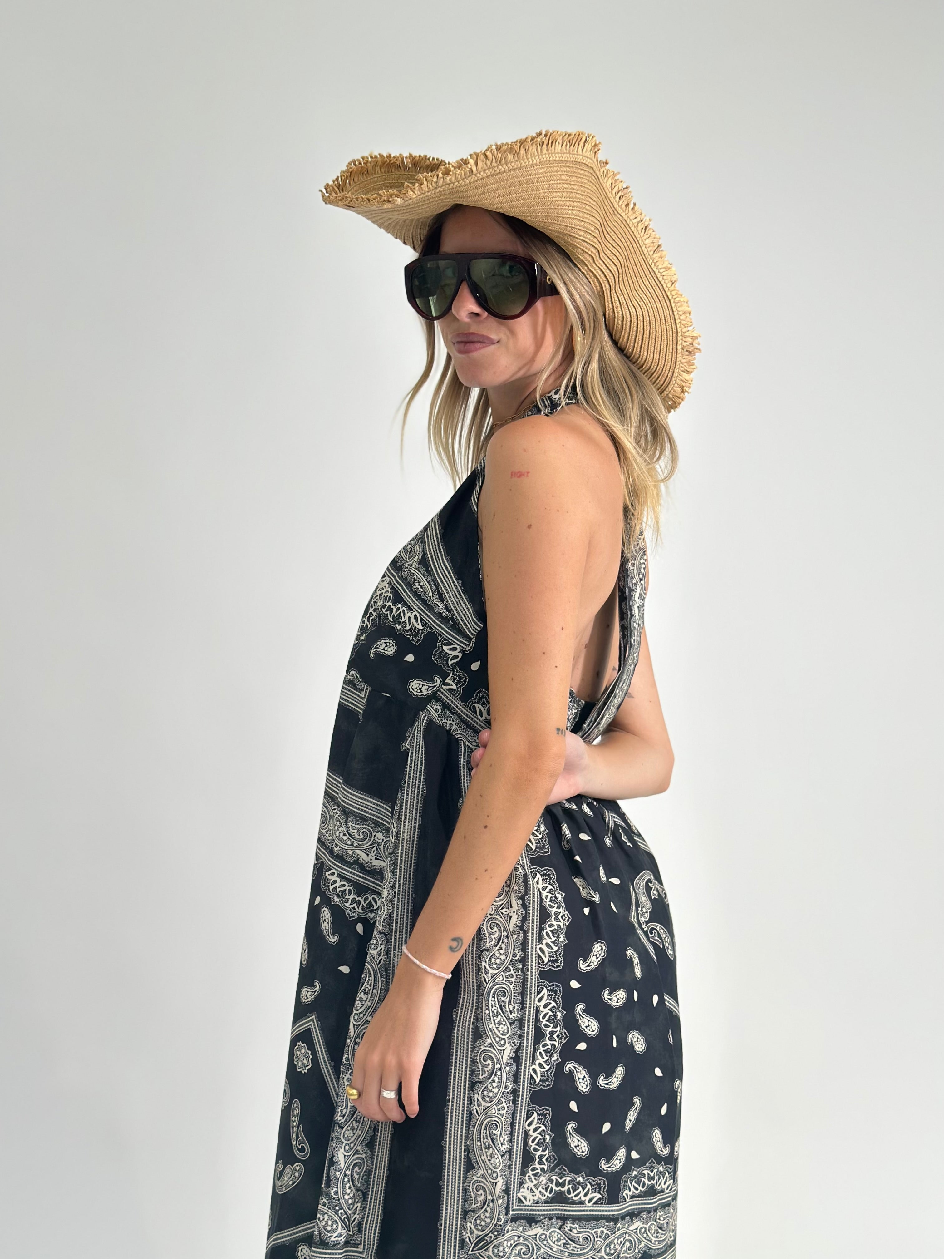 Abito bandana 3991 NERO