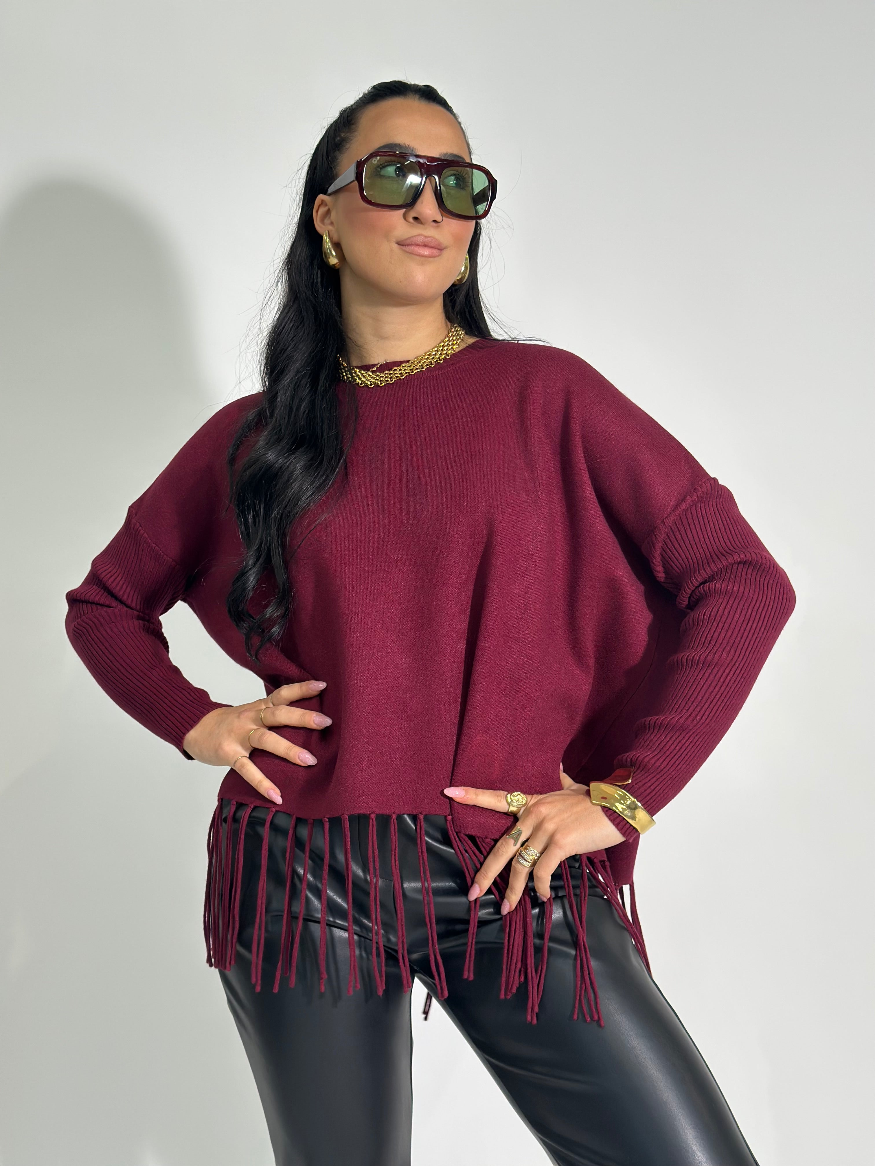 Maglia frange NZ5539 3+1 OMAGGIO