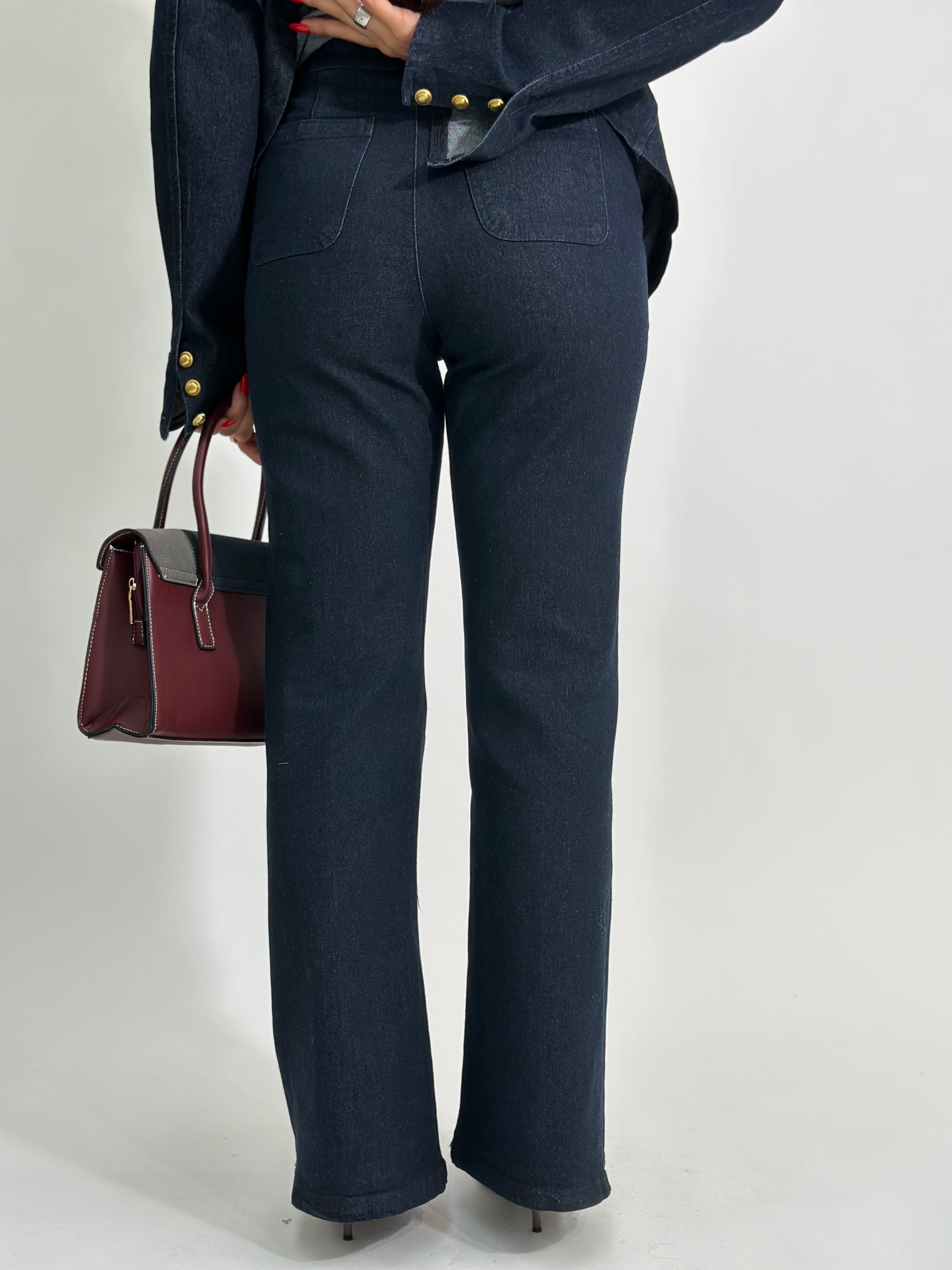 Tailleur denim Elisabetta 8817