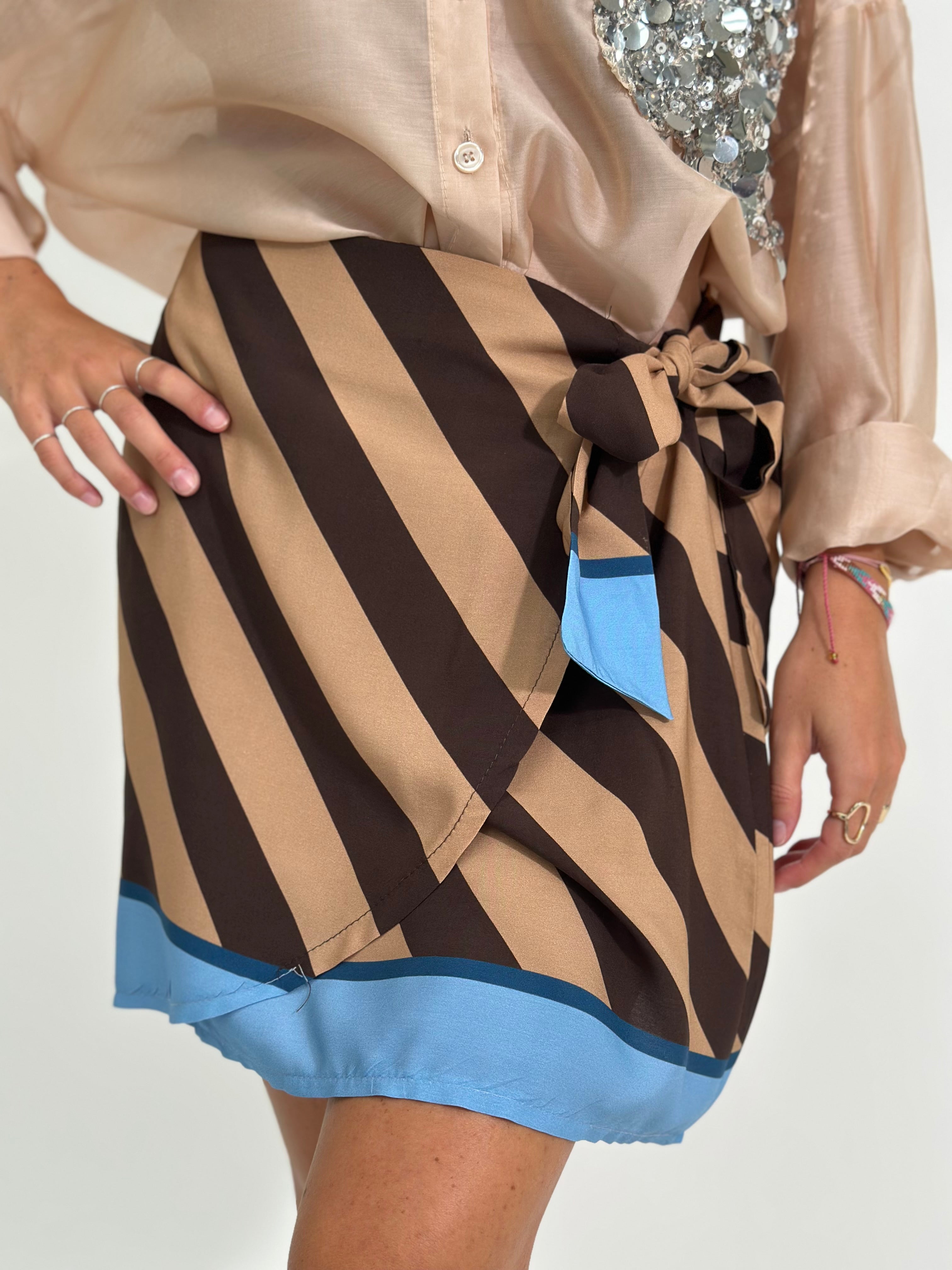 Gonna pareo corta RIGA 26271-R