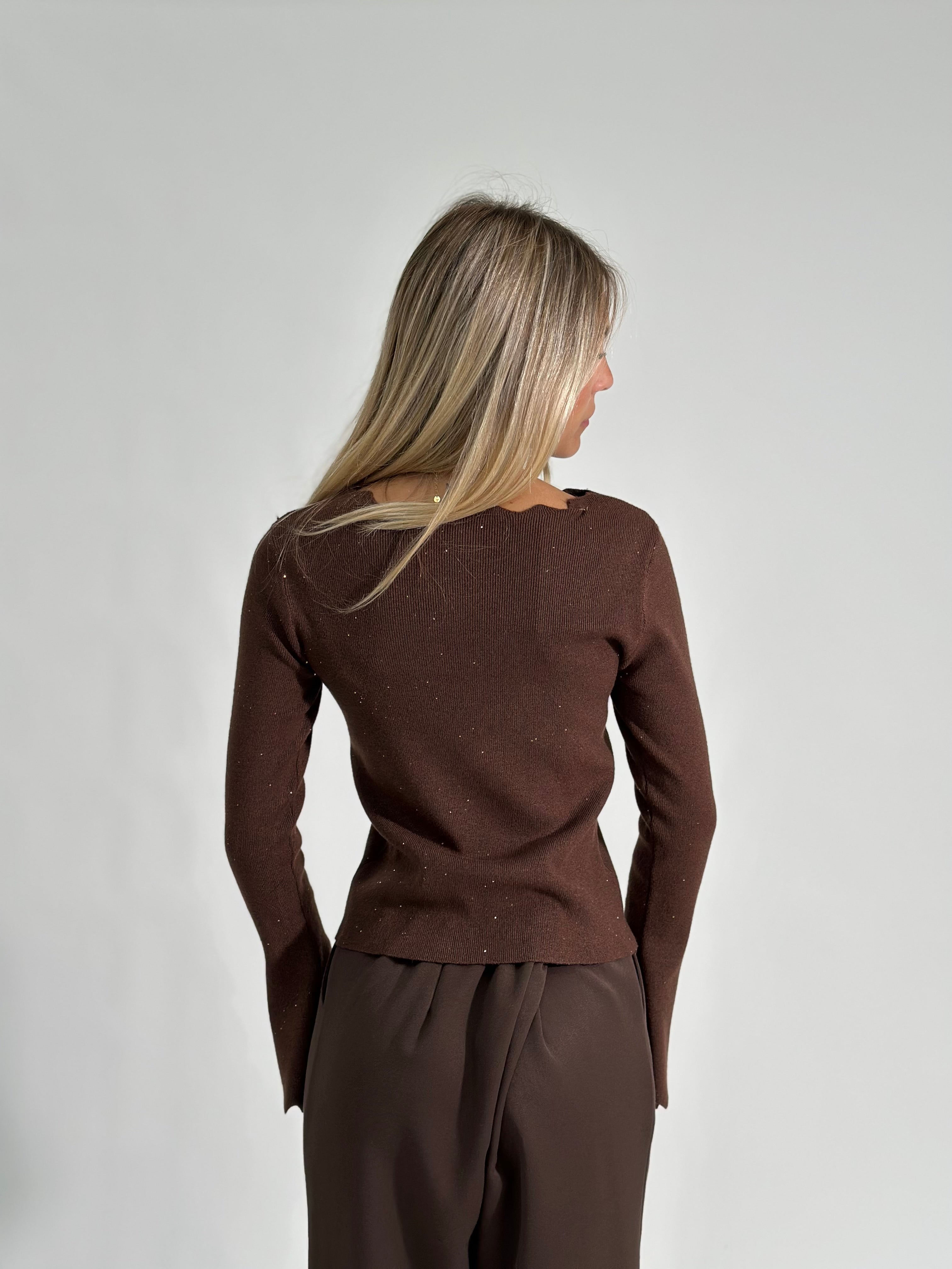 Maglia smerlo NZ5513 MORO