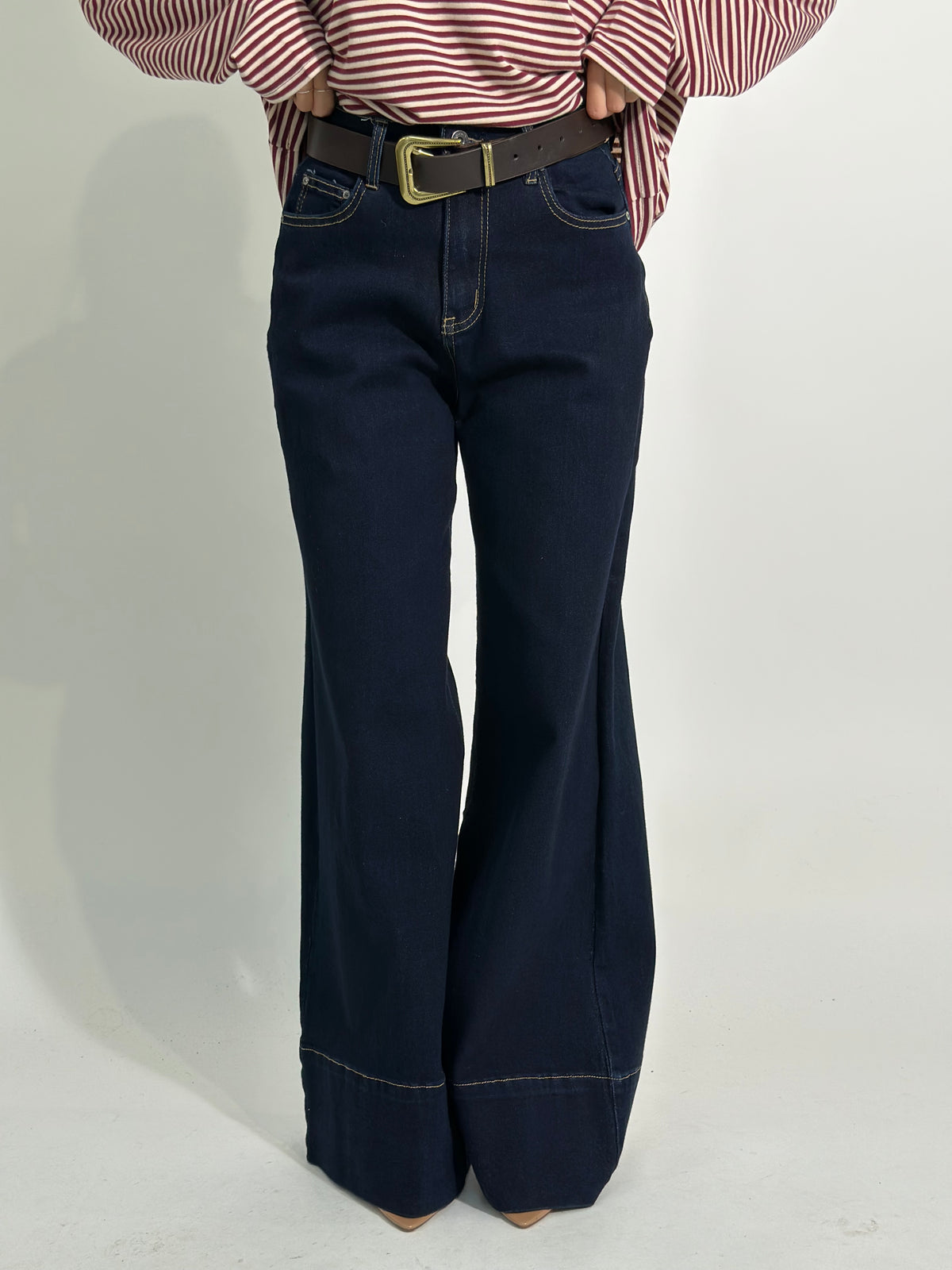 Jeans blu dark K7032