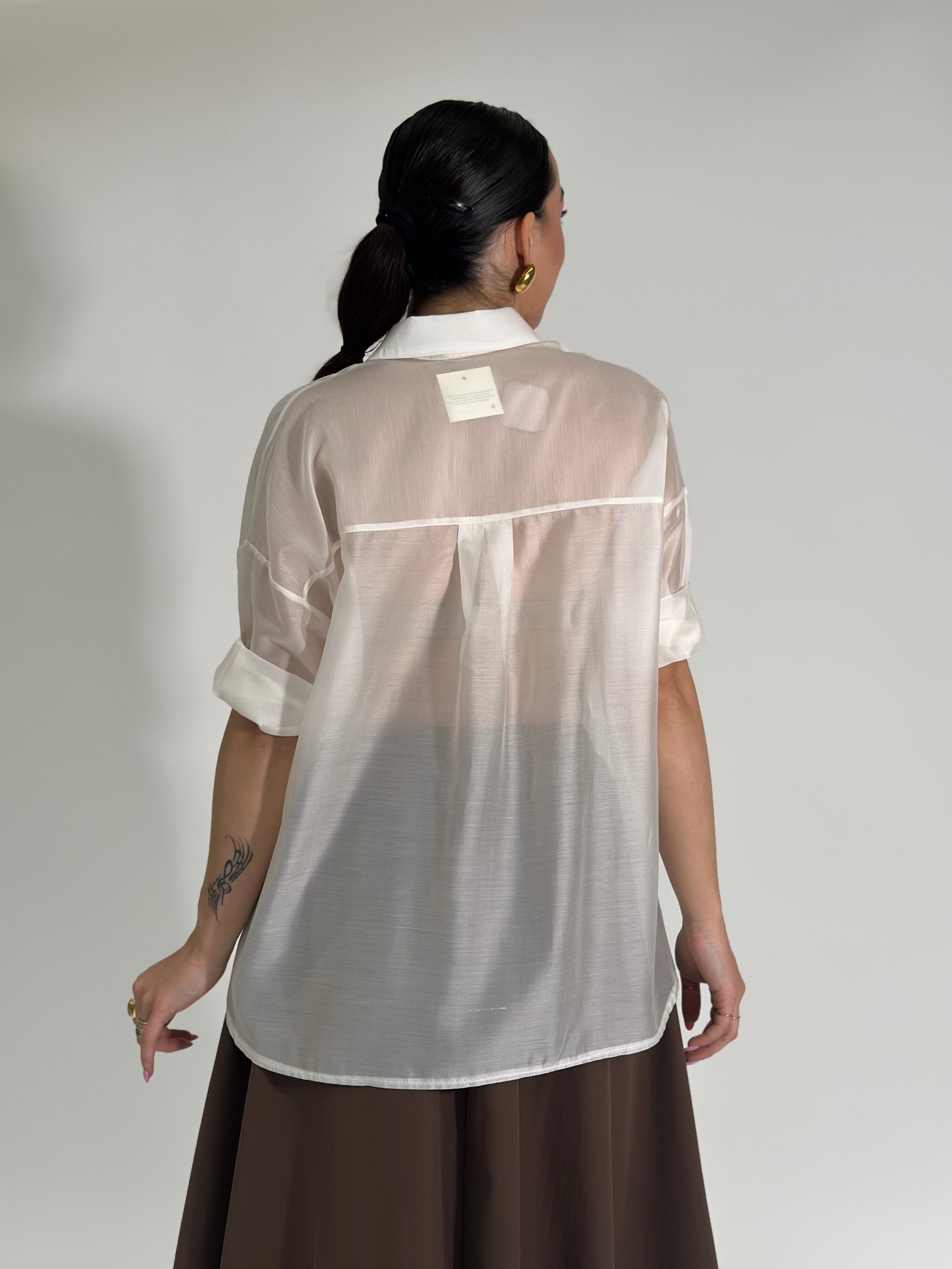 Camicia leggera 5329 PANNA