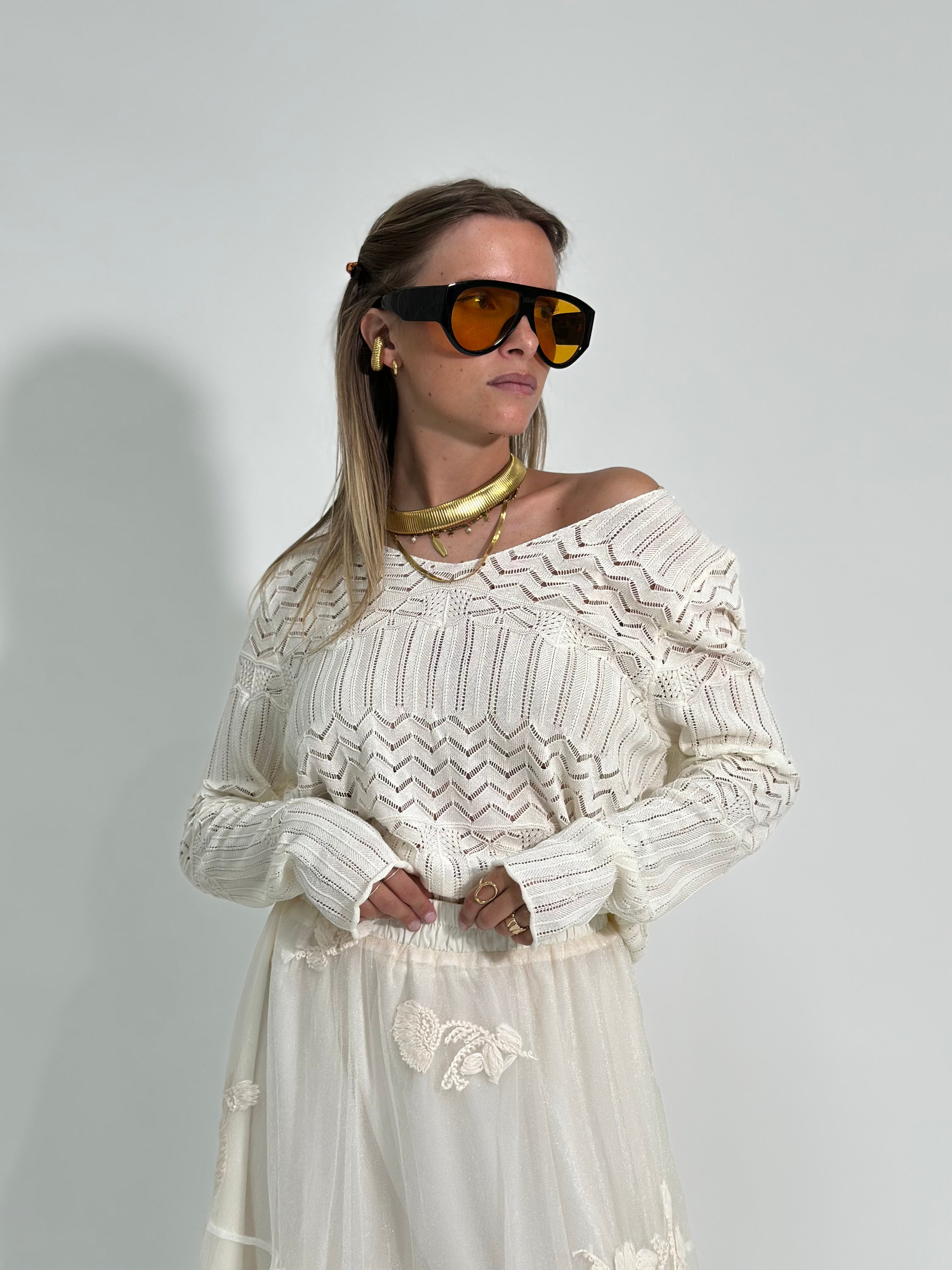 maglia traforata 2607