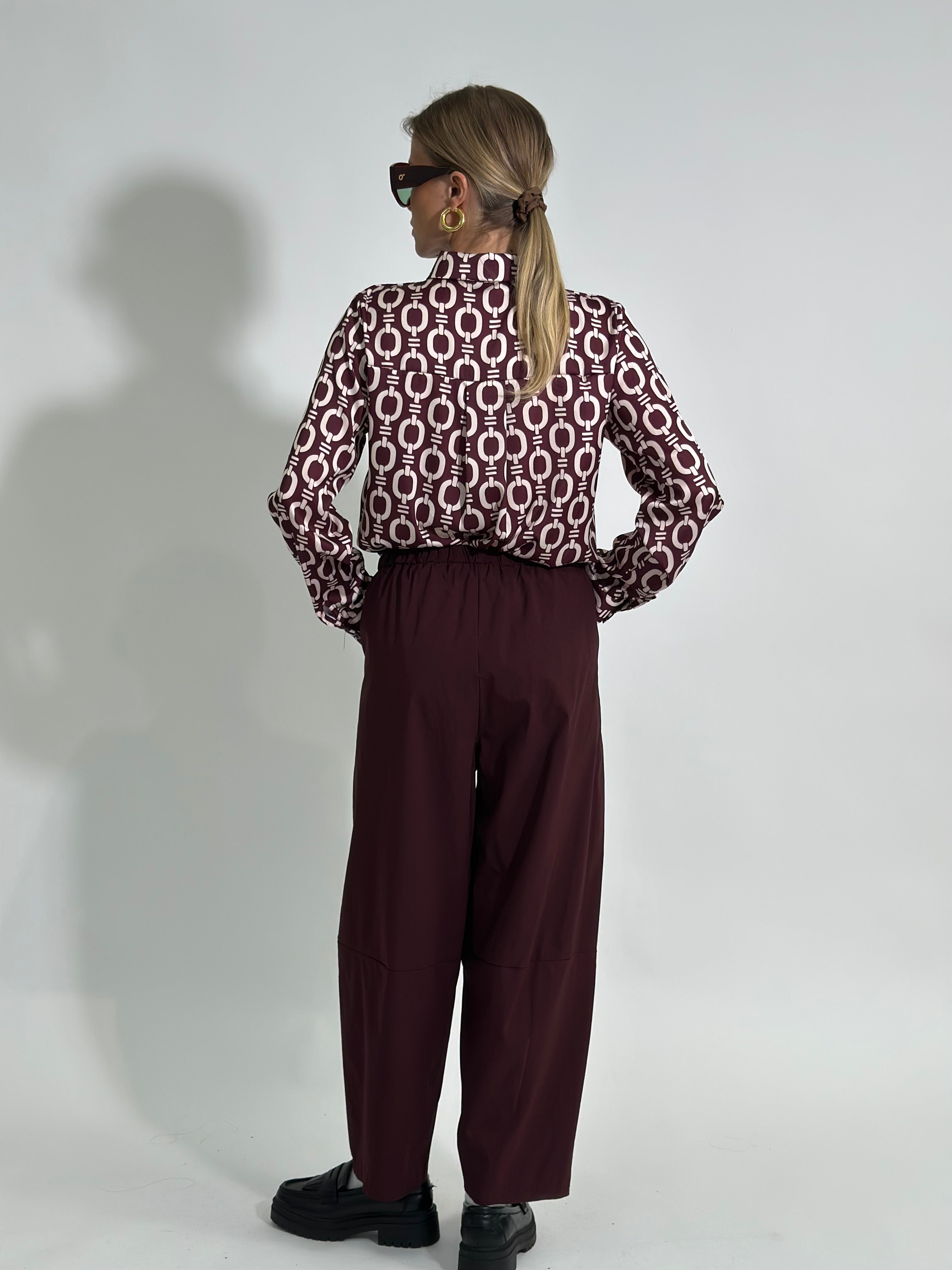 Pantalone Baloon 4668 BORDO'