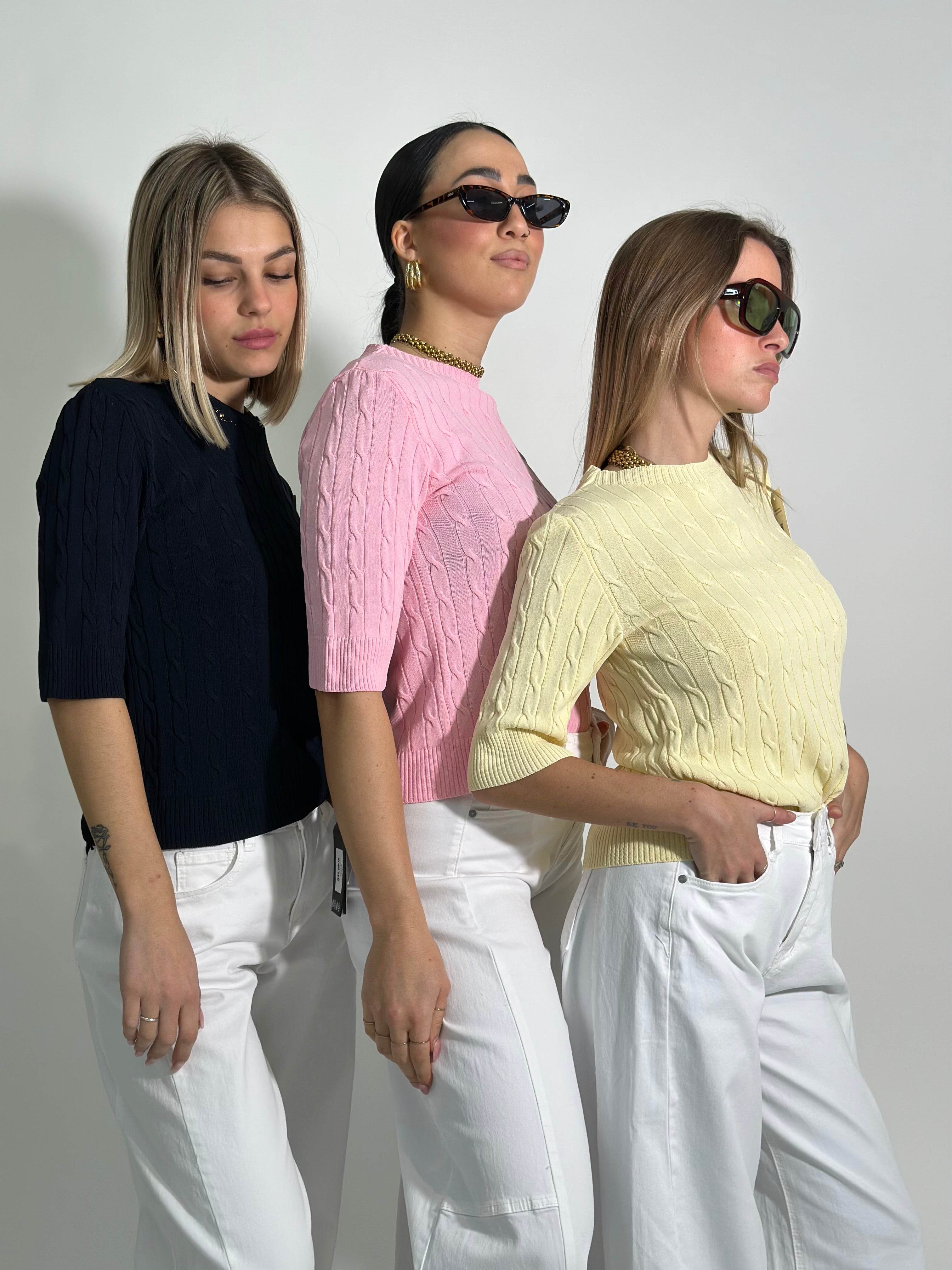 Maglia margot treccia 6524 PROMO 3+1