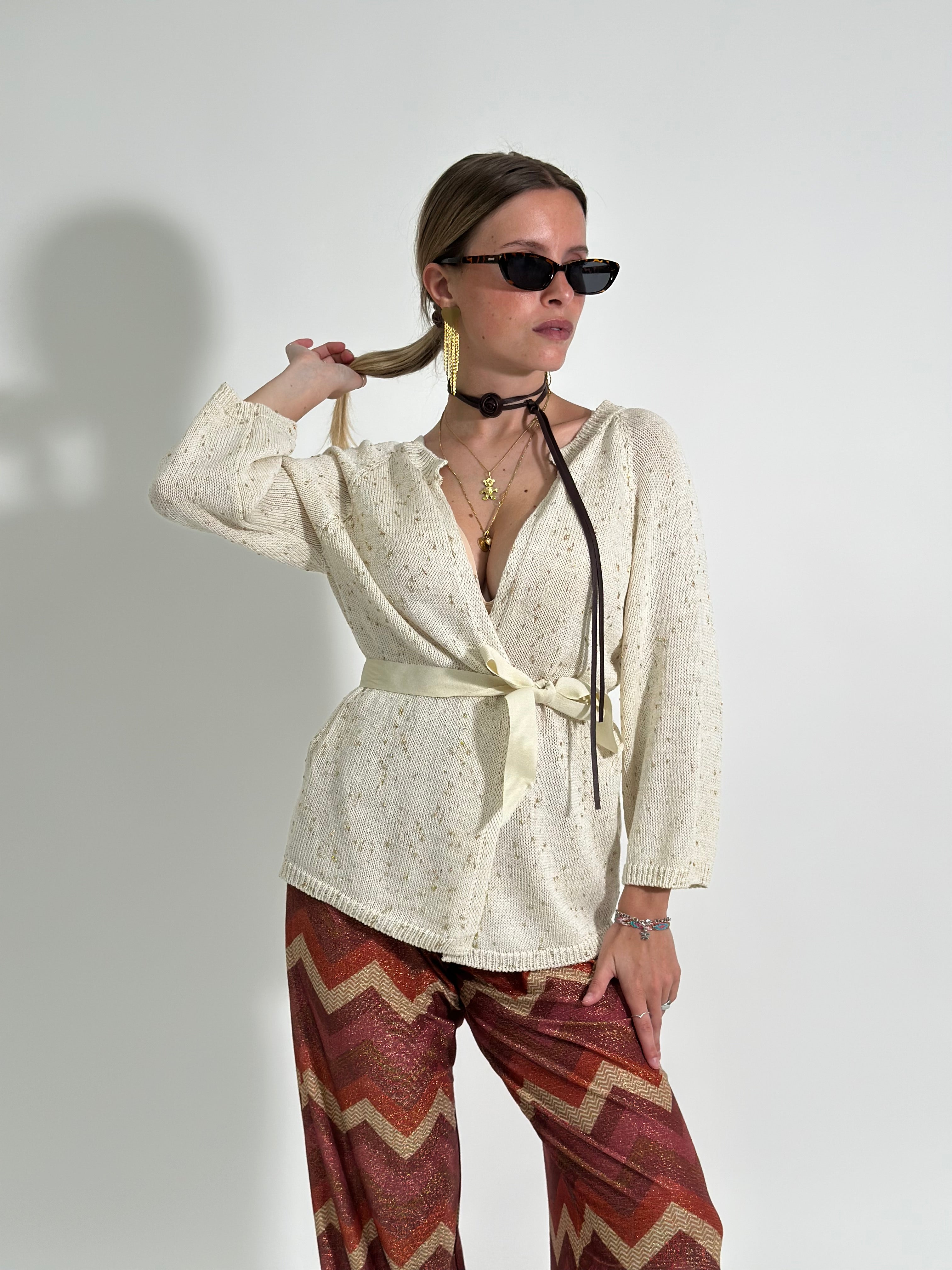 Maglia cardigan 10033