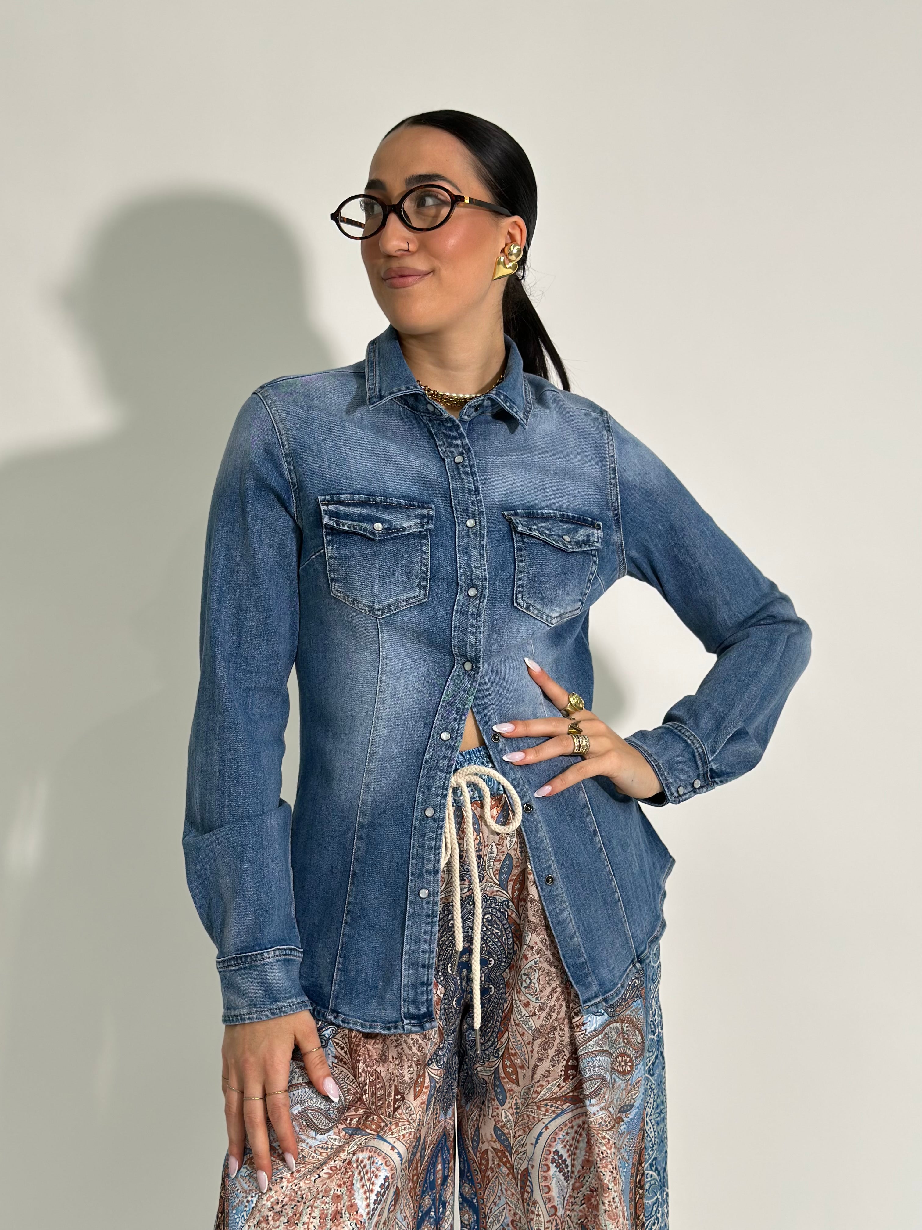 Camicia denim 7001