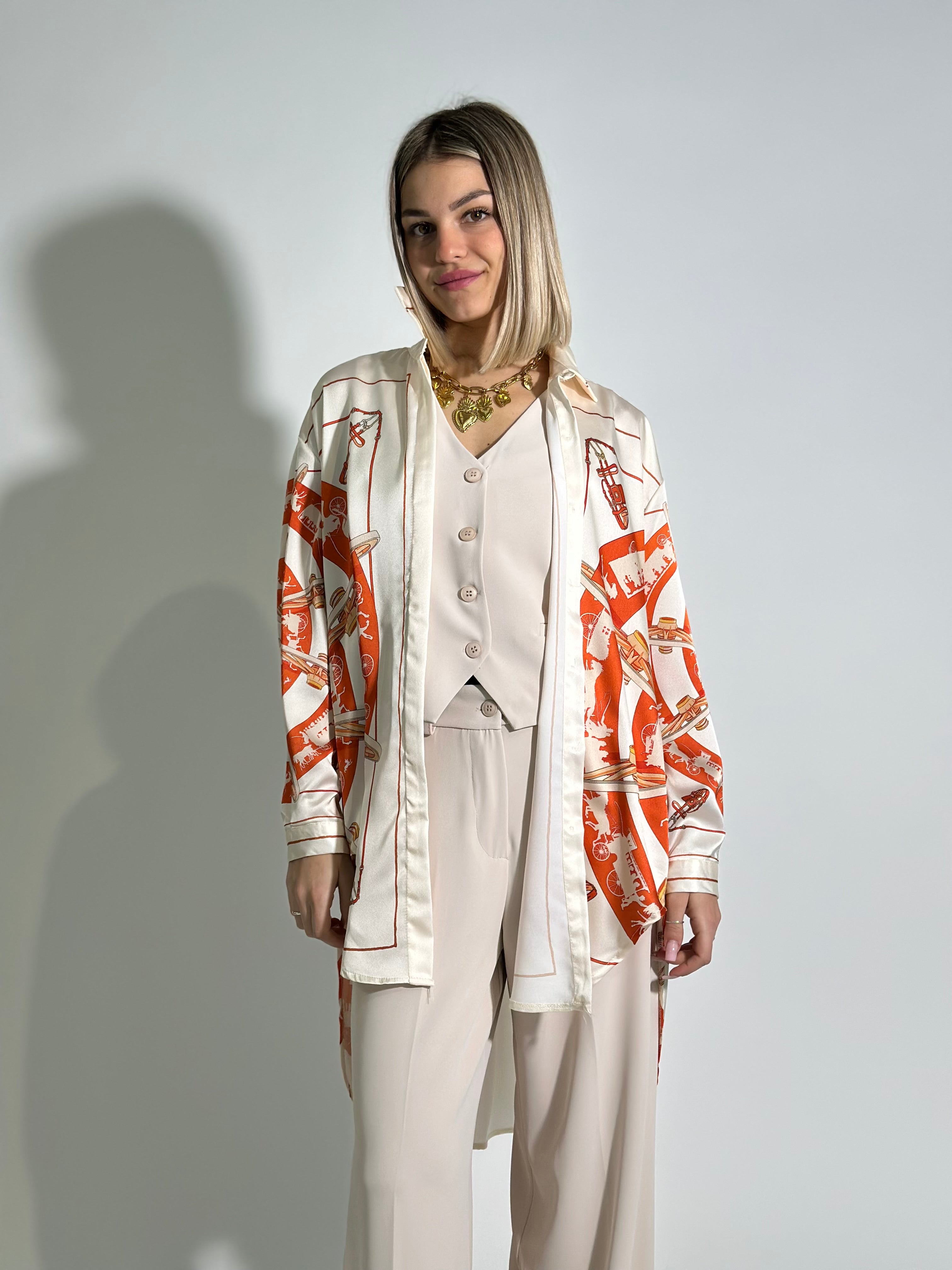 Camicione satin 1007