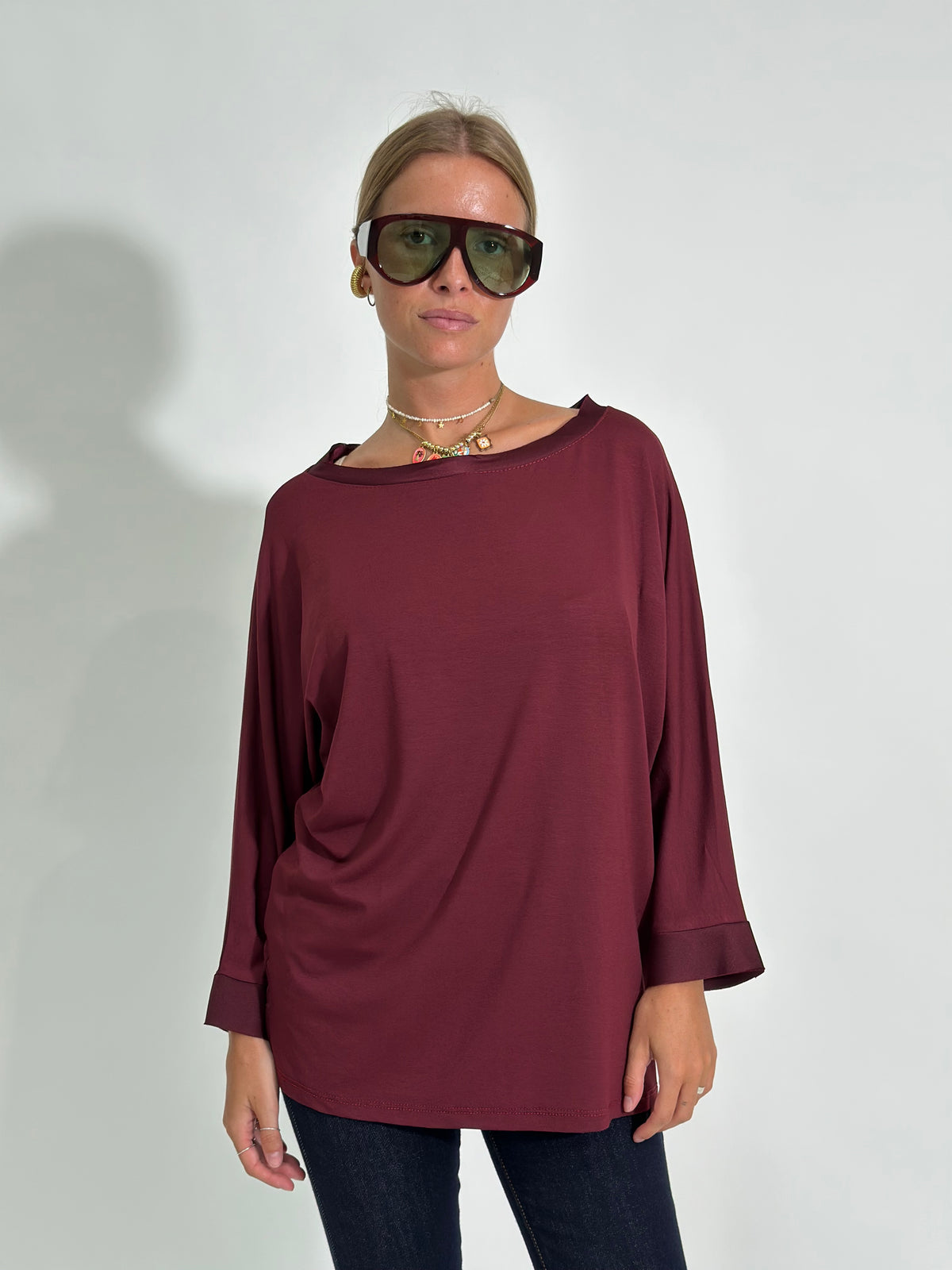 Maglia one 18671 BURGUNDY