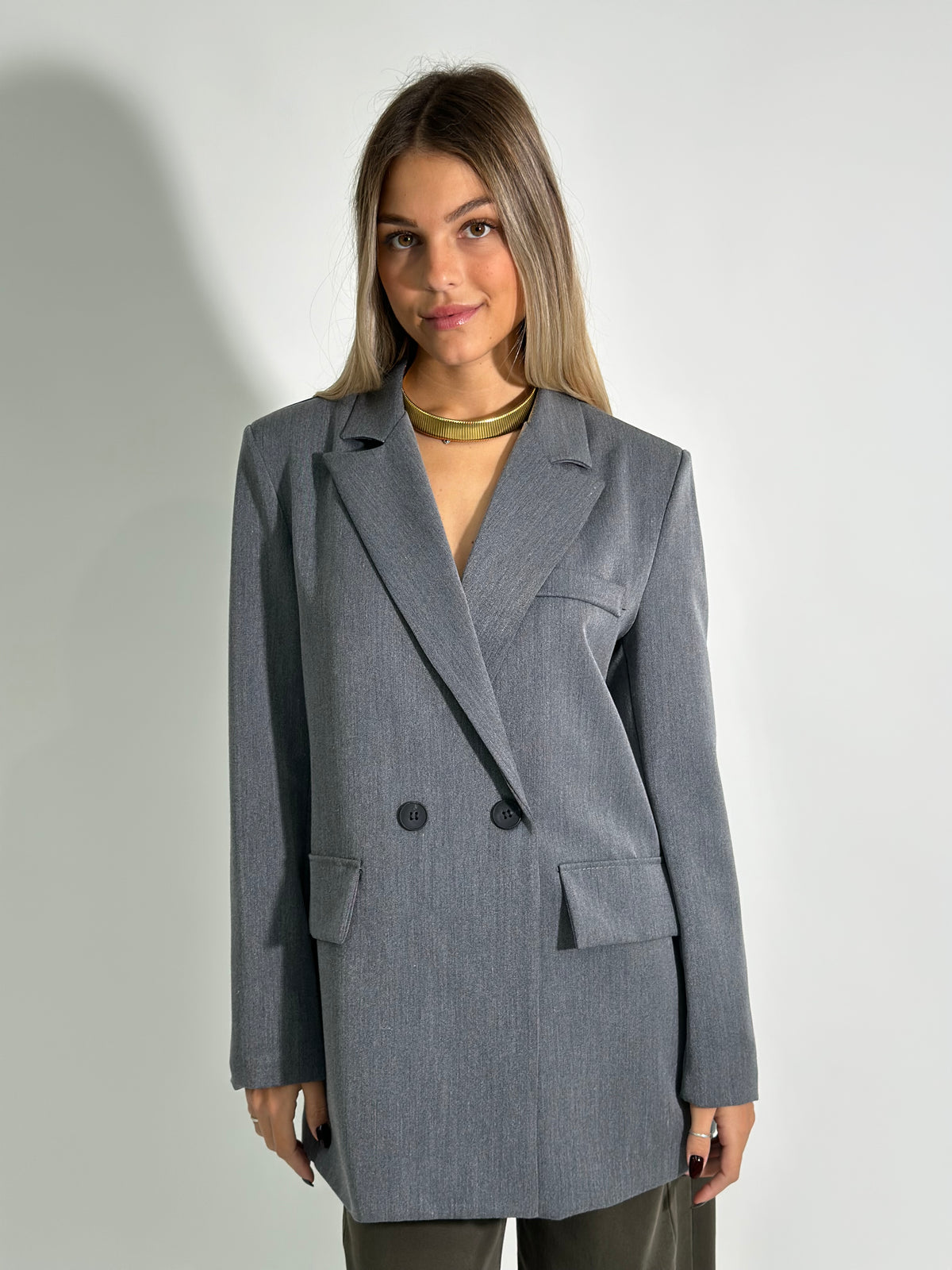 Giacca doppio petto 2412 GRIGIO